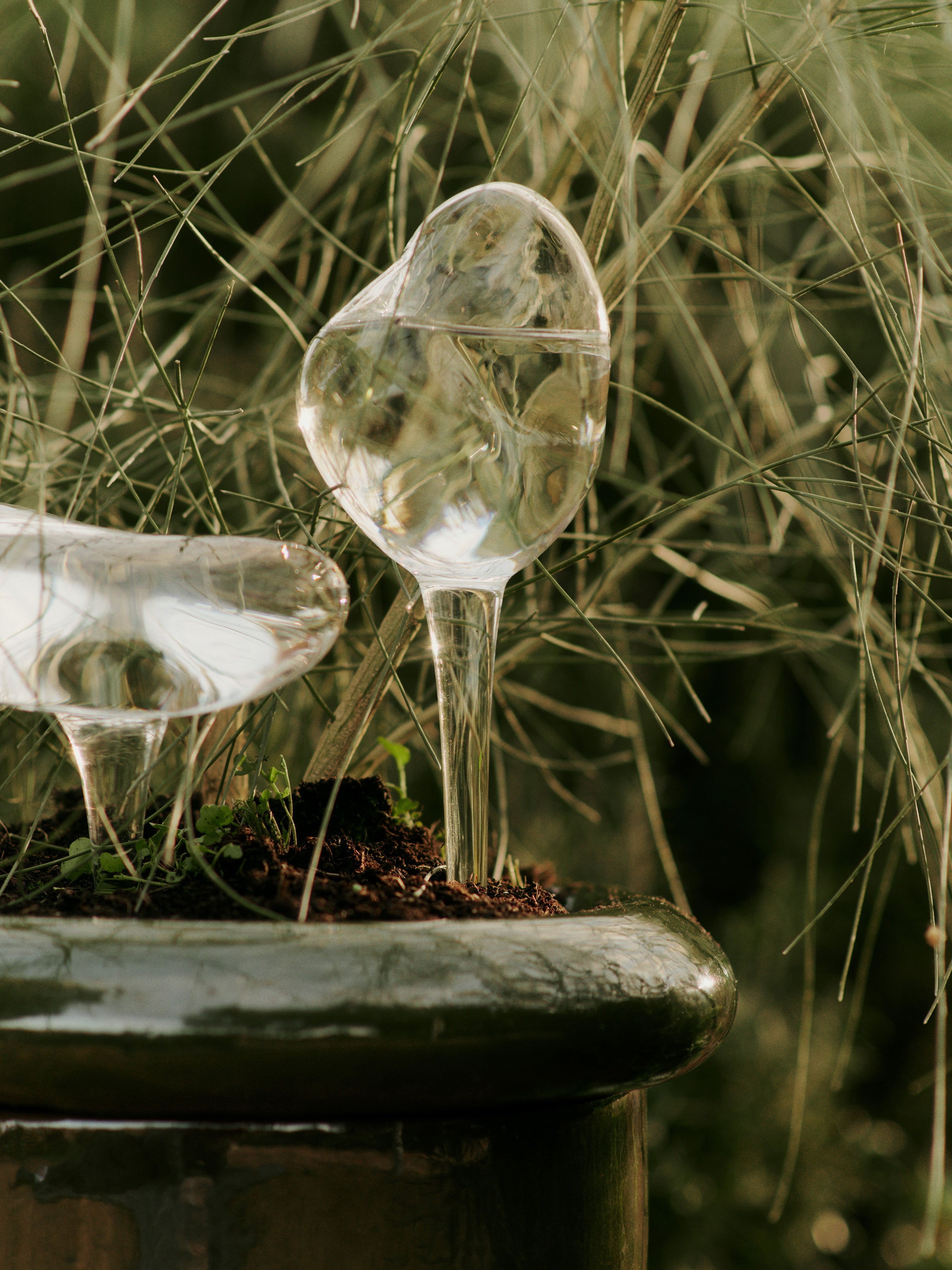 MERCURY Glass Irrigation Ball Set