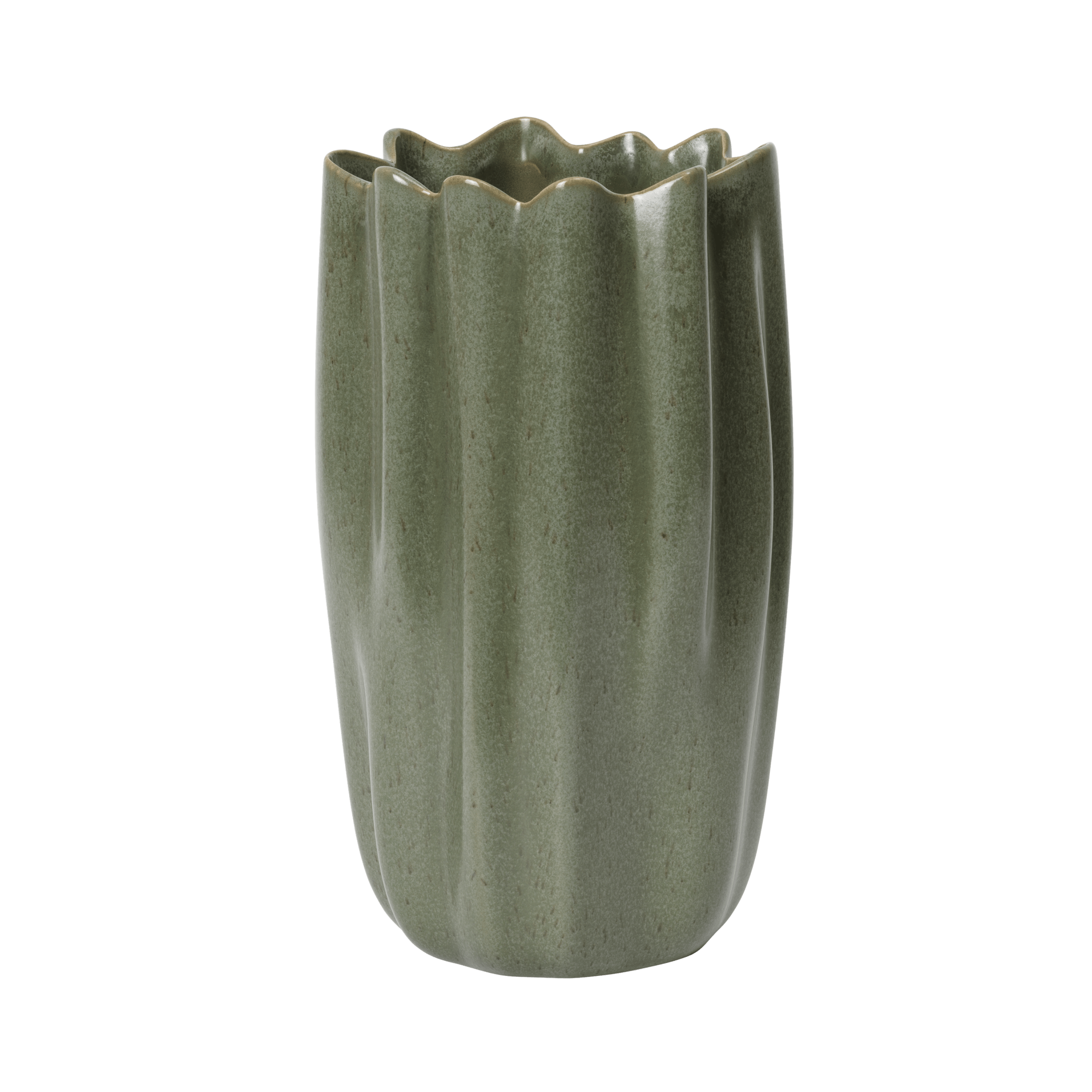 NIUM Green Vase