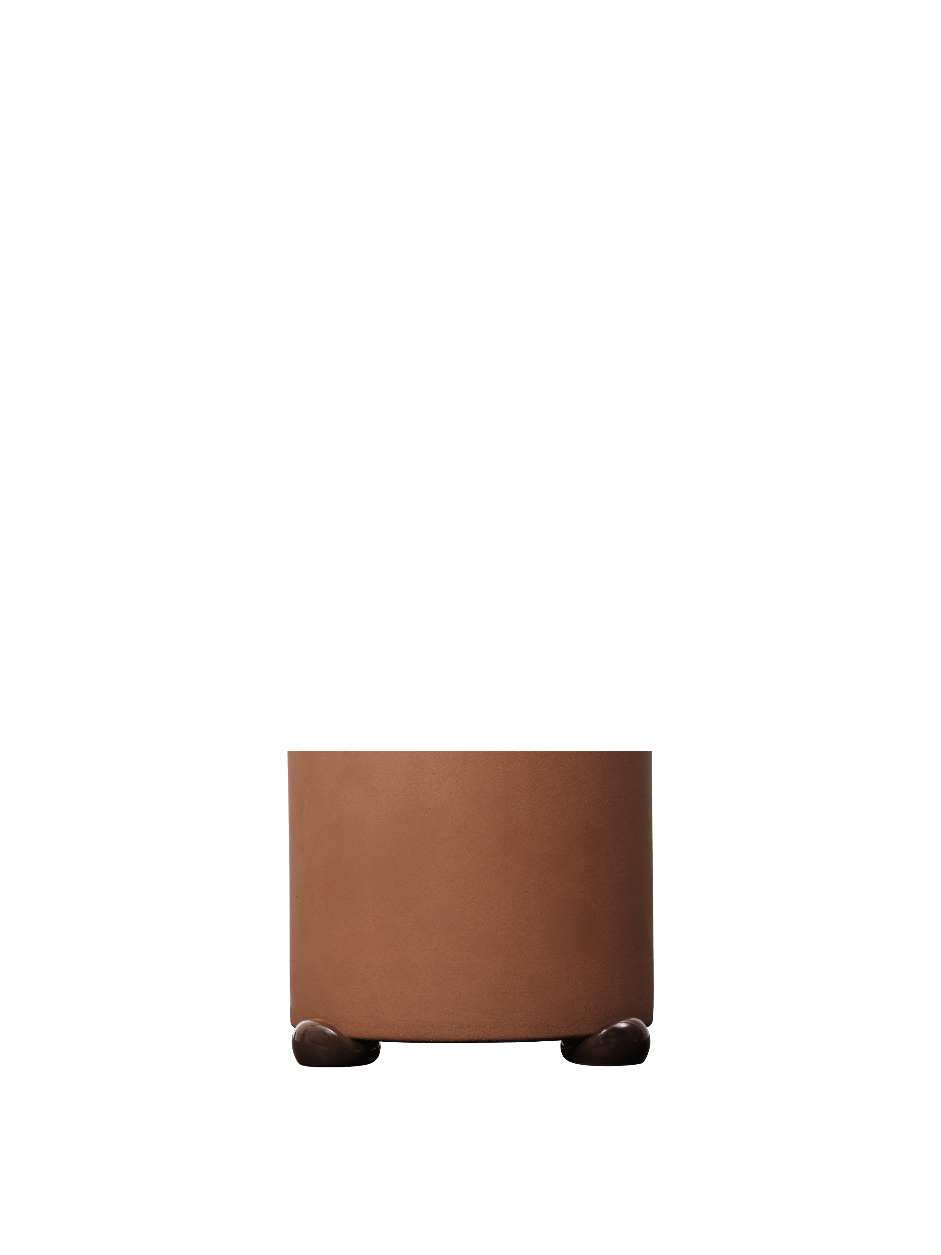 NUBE Brown Planter Coaster Set