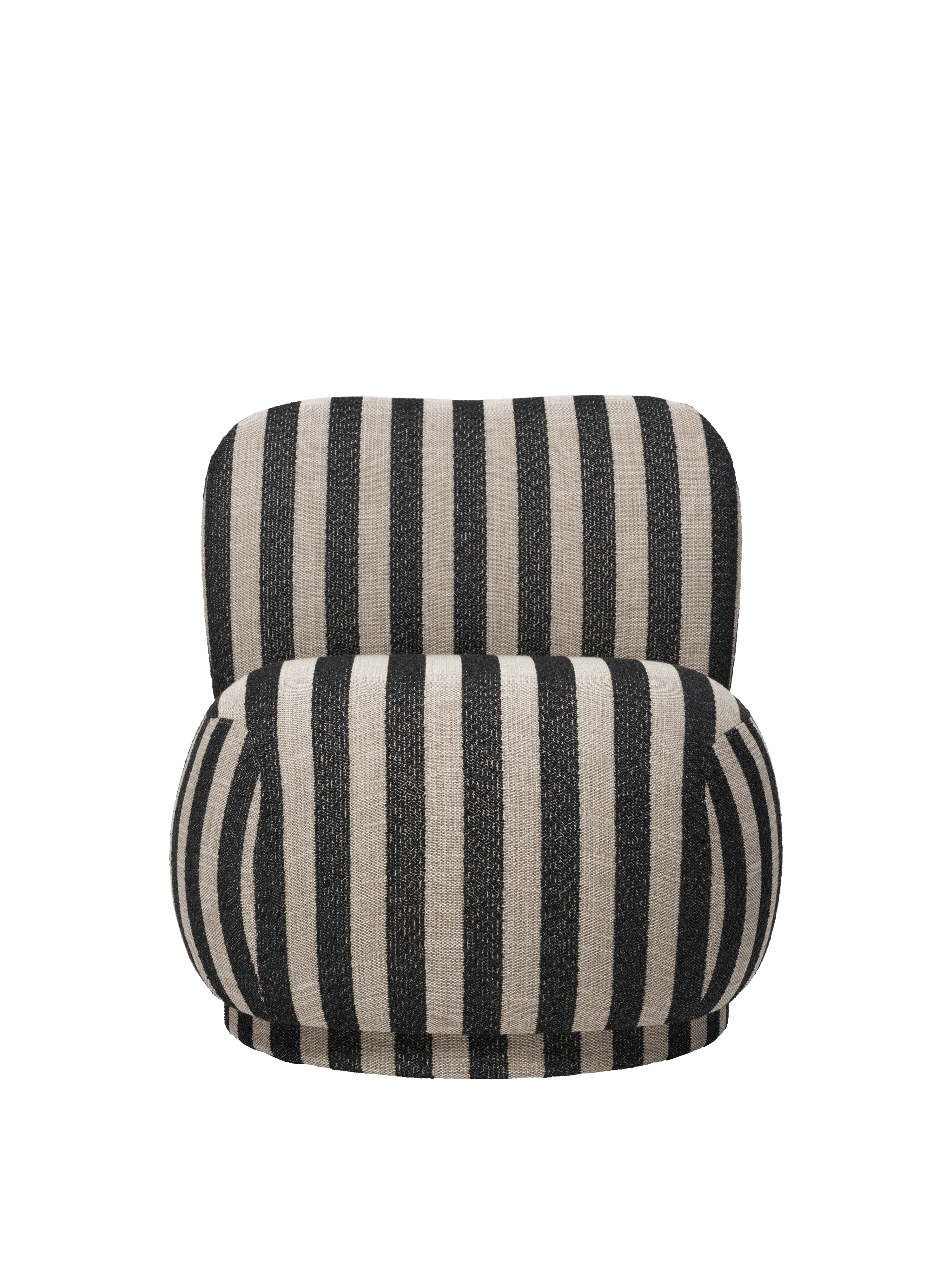 Křeslo RICO PICCOLO Louisiana černé s pískovým