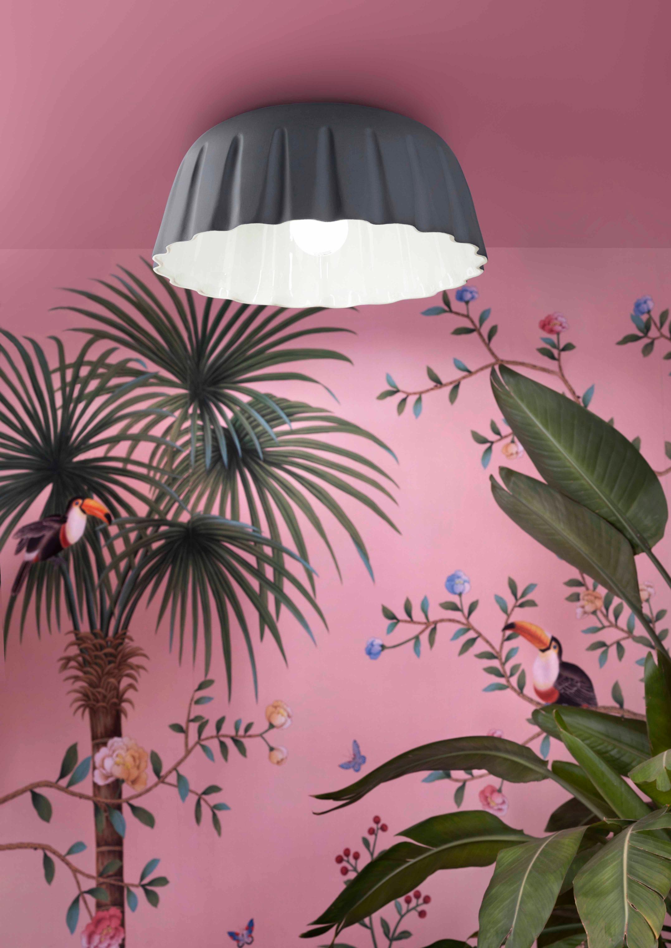 Gray ceramic ceiling MADAME GRES