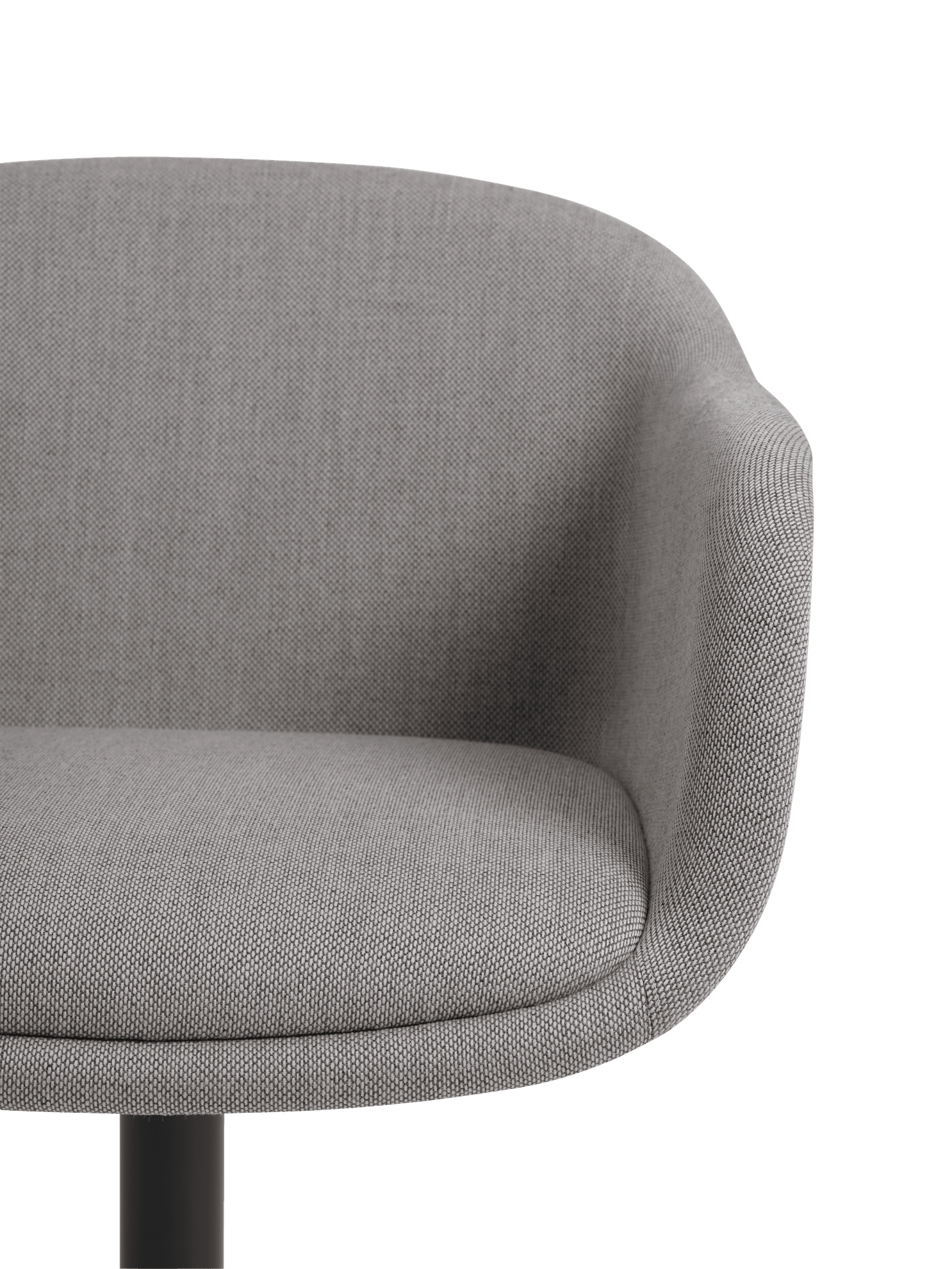 FIBER CONFERENCE Armchair with Armrests - Customizable