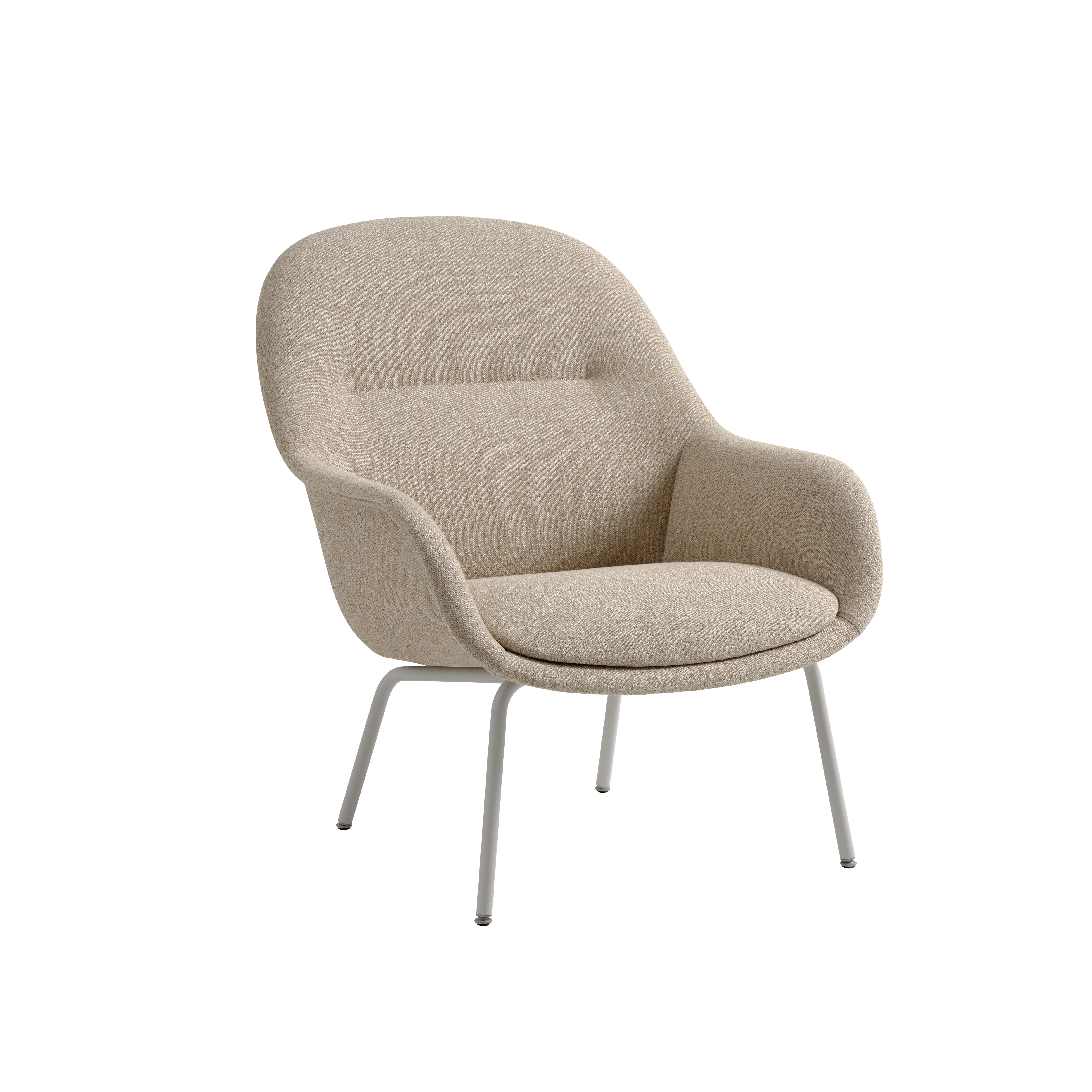 Personalized FIBER Armchair with Steel Base