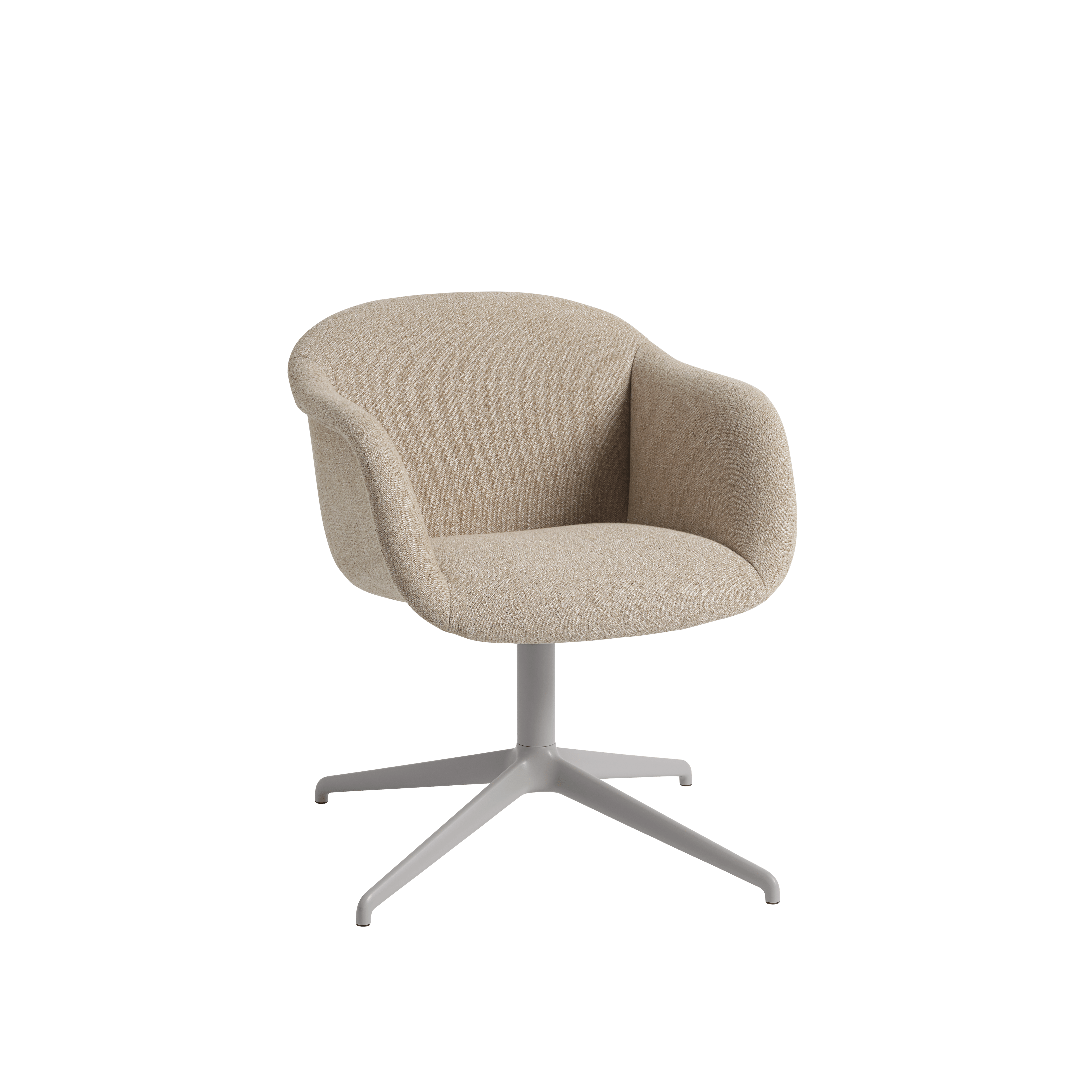 Otáčecí křeslo s područkami FIBER SOFT personalizované