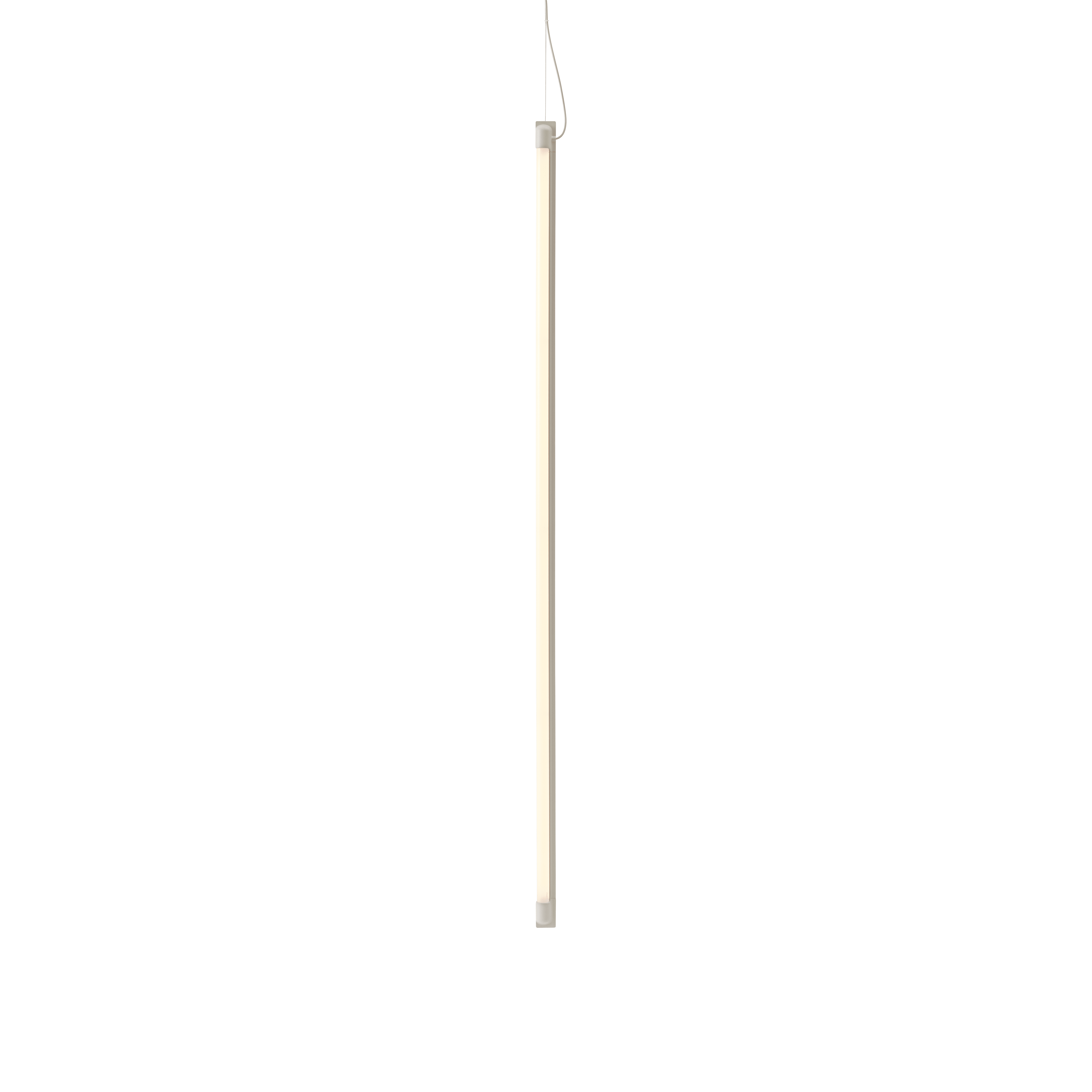 Závěsná lampa FINE světle šedá