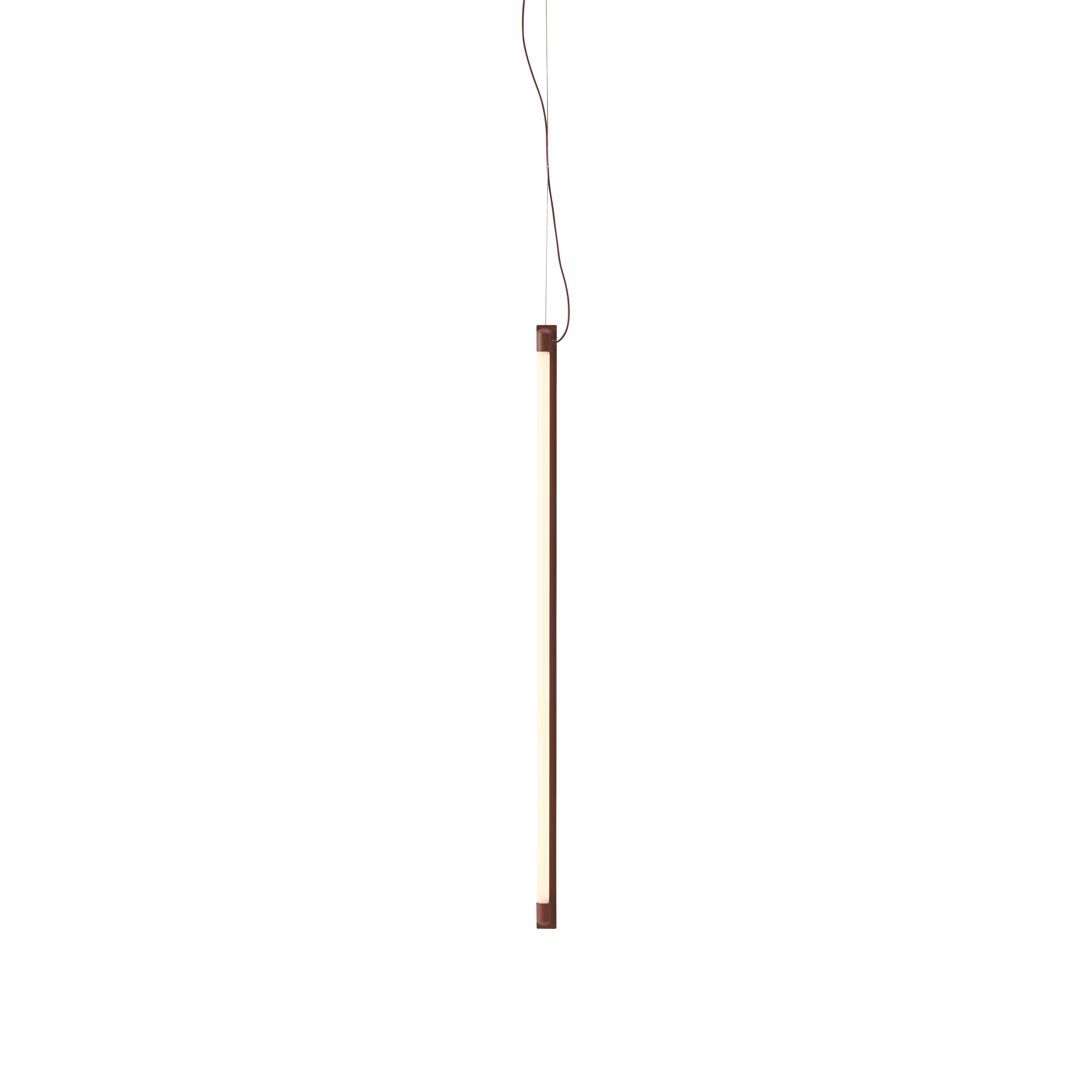 Závěsná lampa FINE bordó