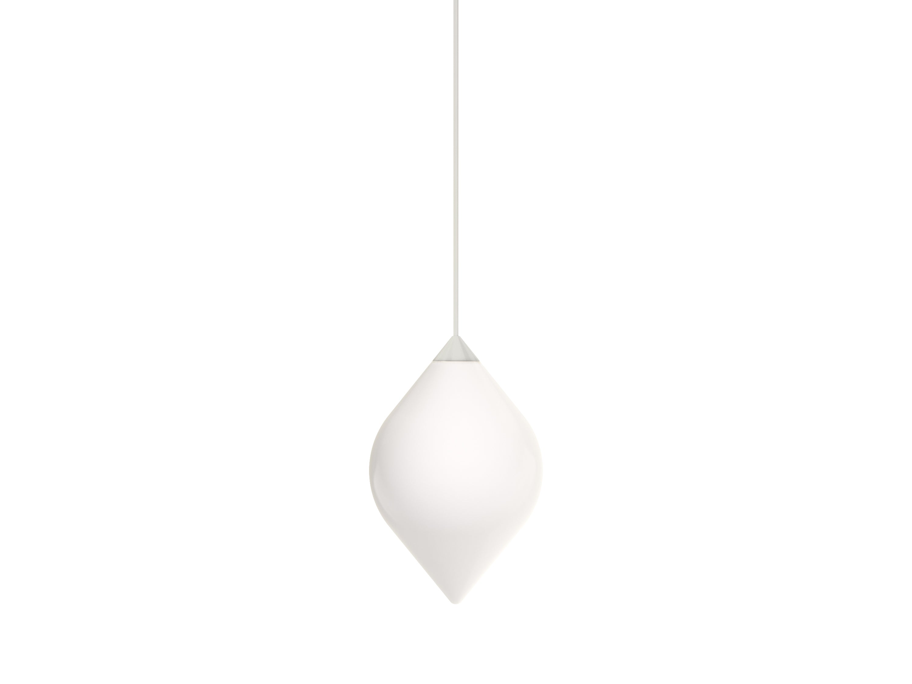 Lampa wisząca FLARE TOP opalowy klosz