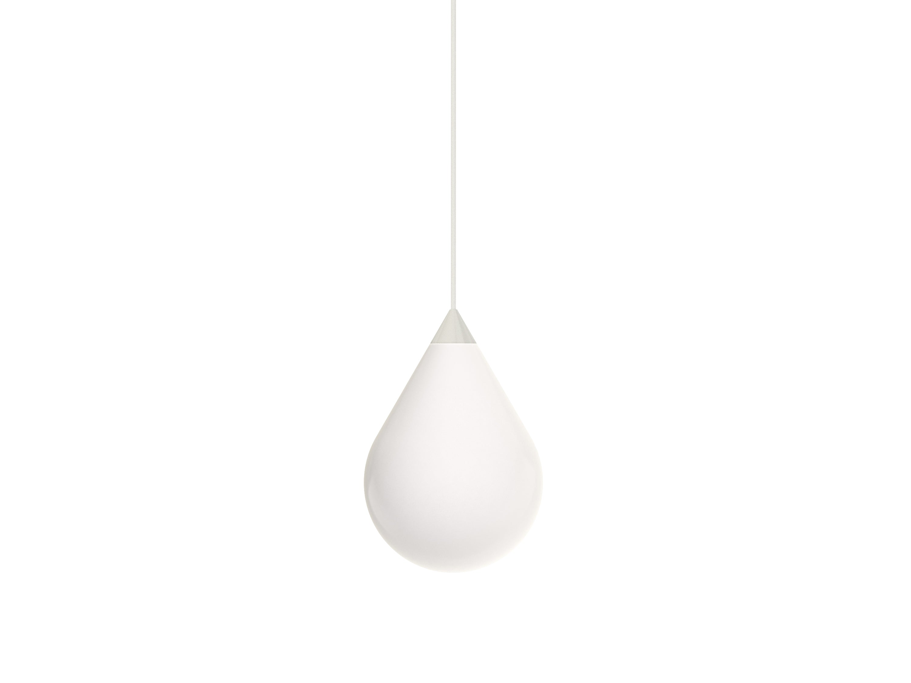 Lampa wisząca FLARE BEAD opalowy klosz