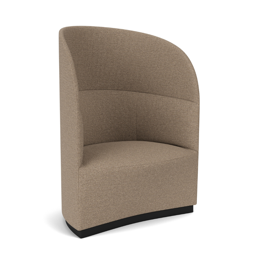 TEAROOM High Back Armchair Brown