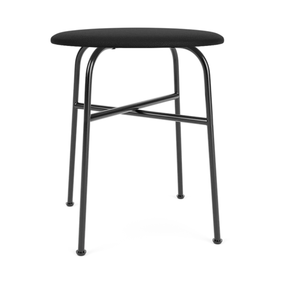 Stolek AFTEROOM černý se ocelovým podstavcem