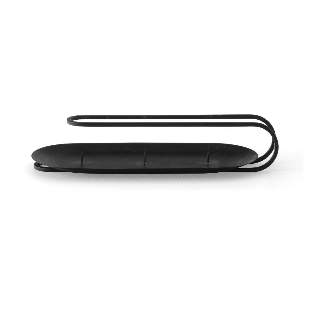 Svícen CLIP černý