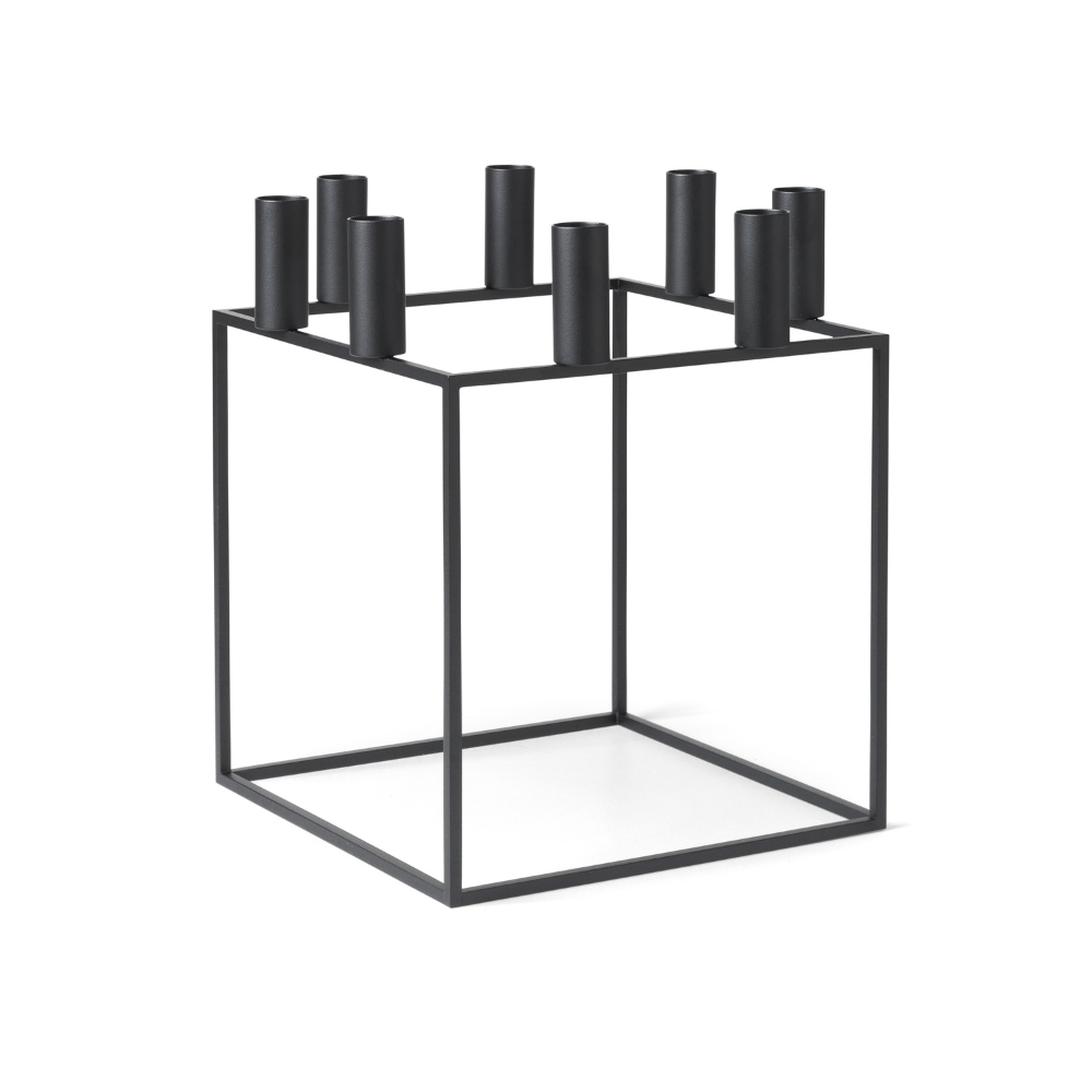 KUBUS Black Candle Holder