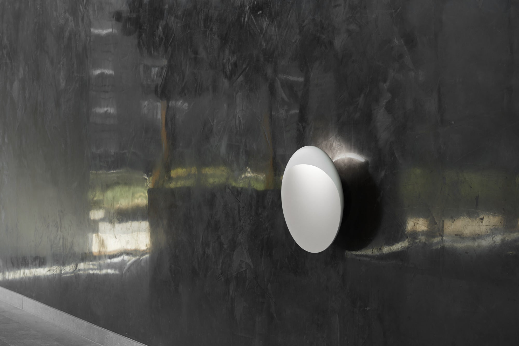 Nástěnná lampa FLINDT bílá