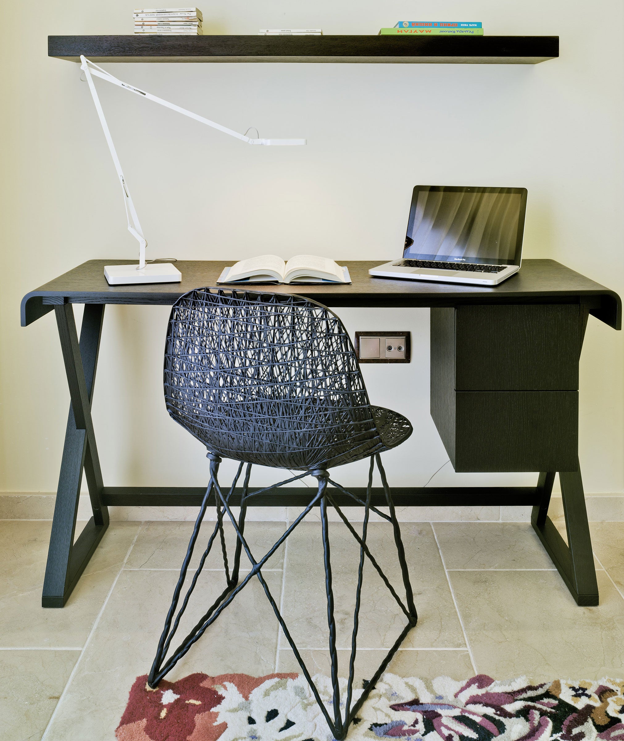 Stolní lampa KELVIN LED BASE bílá