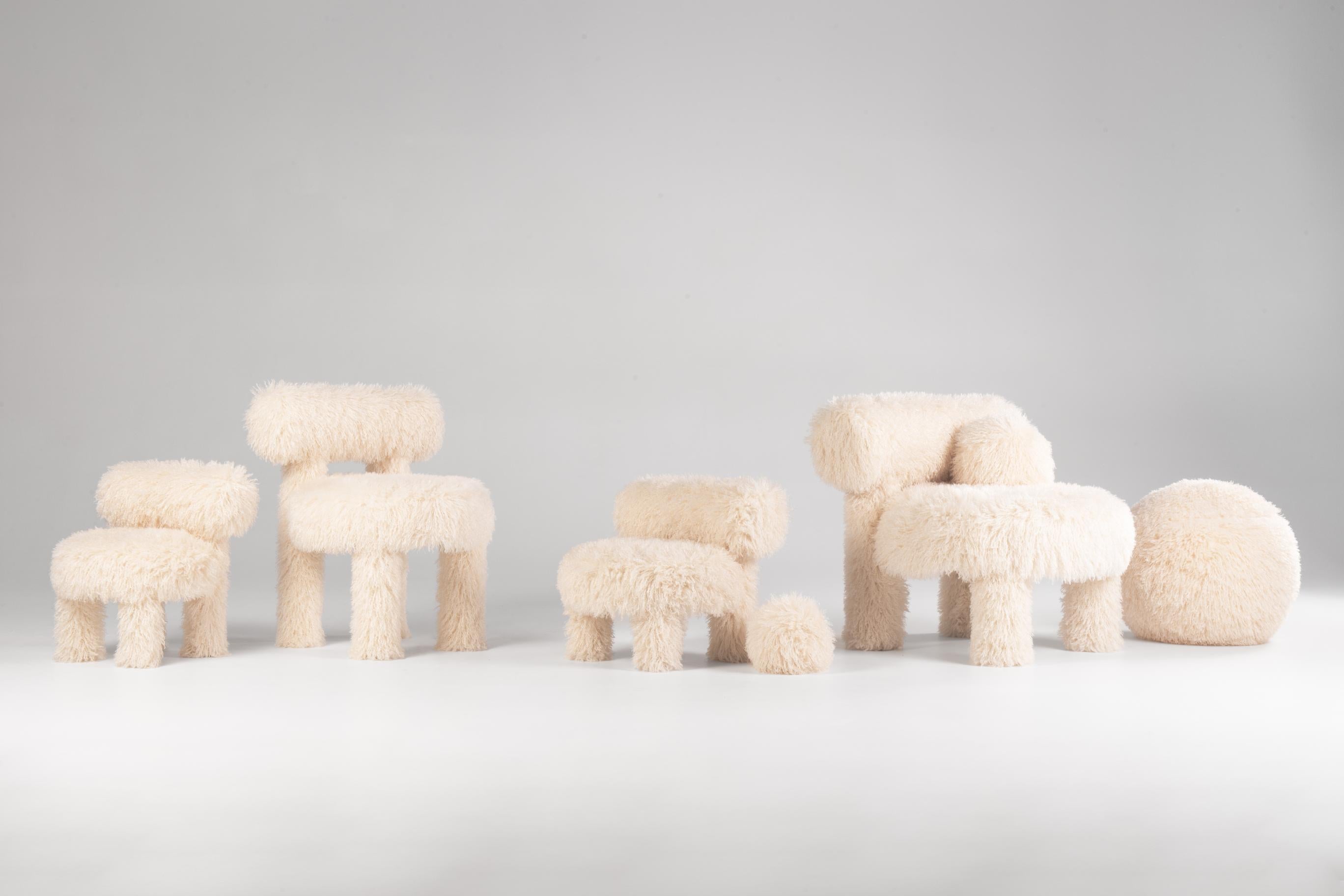 GROPIUS CS1 Chair - FLUFFY EDITION artificial fur