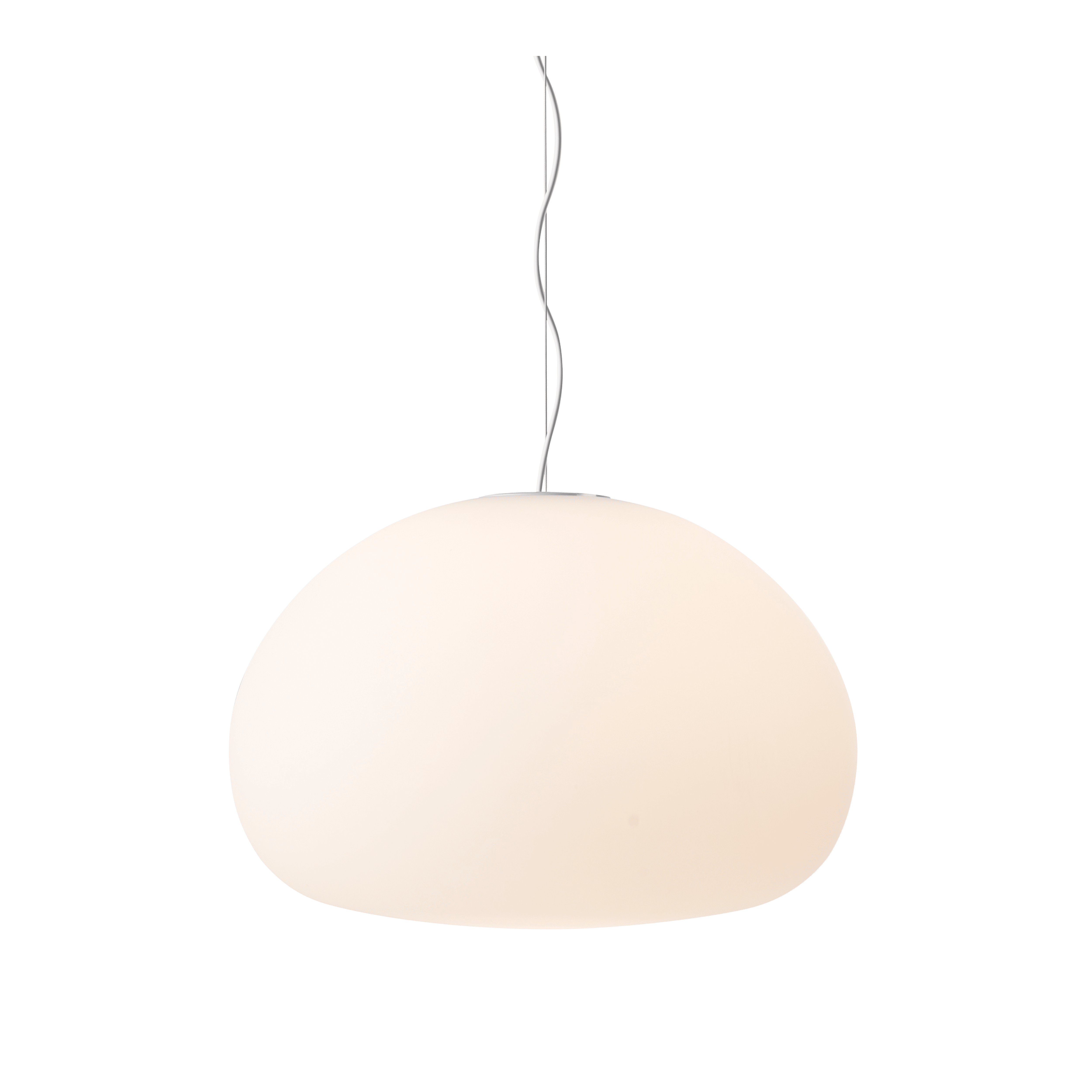 Závěsná lampa FLUID opálové sklo