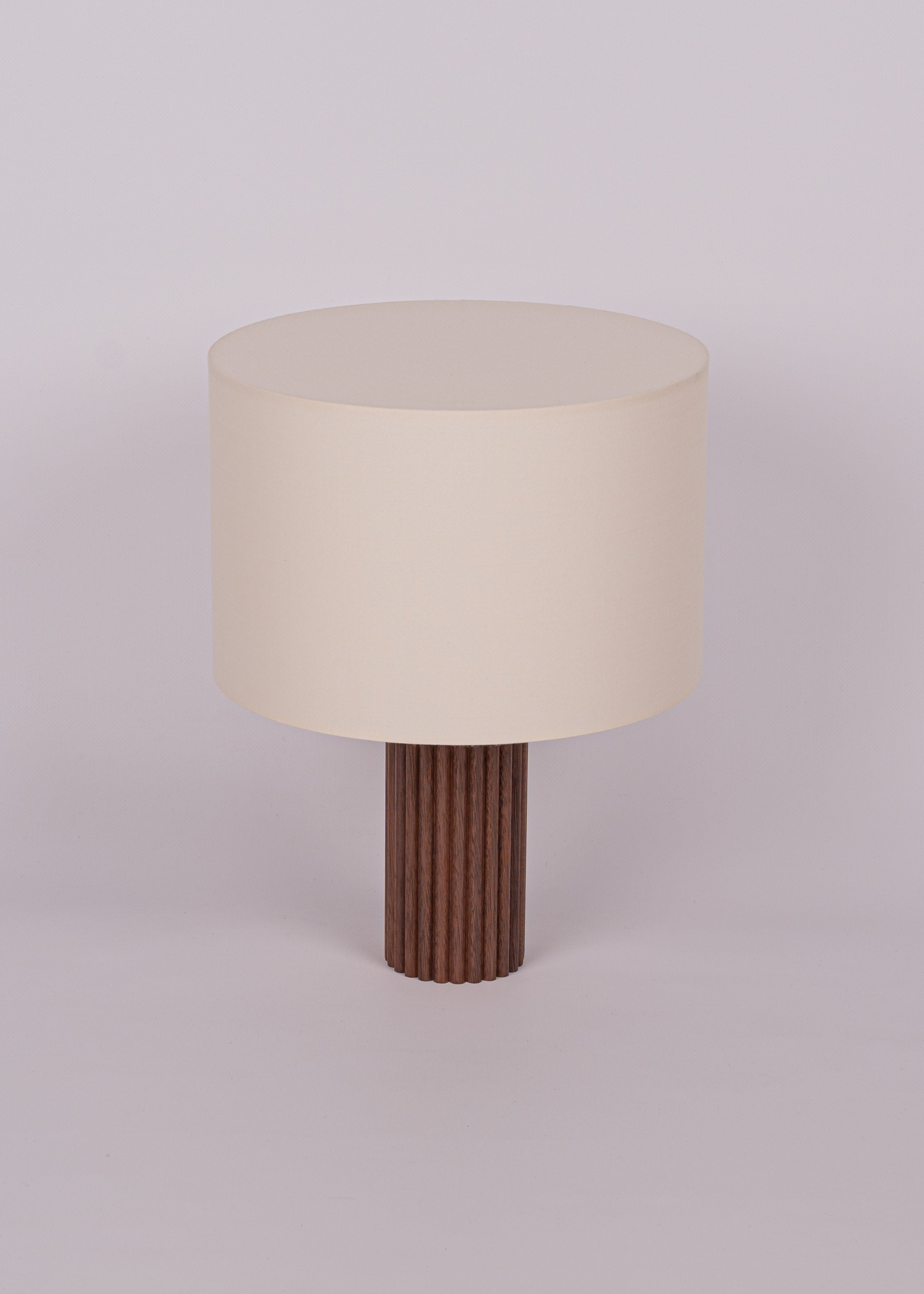 FLUTITA table lamp walnut wood