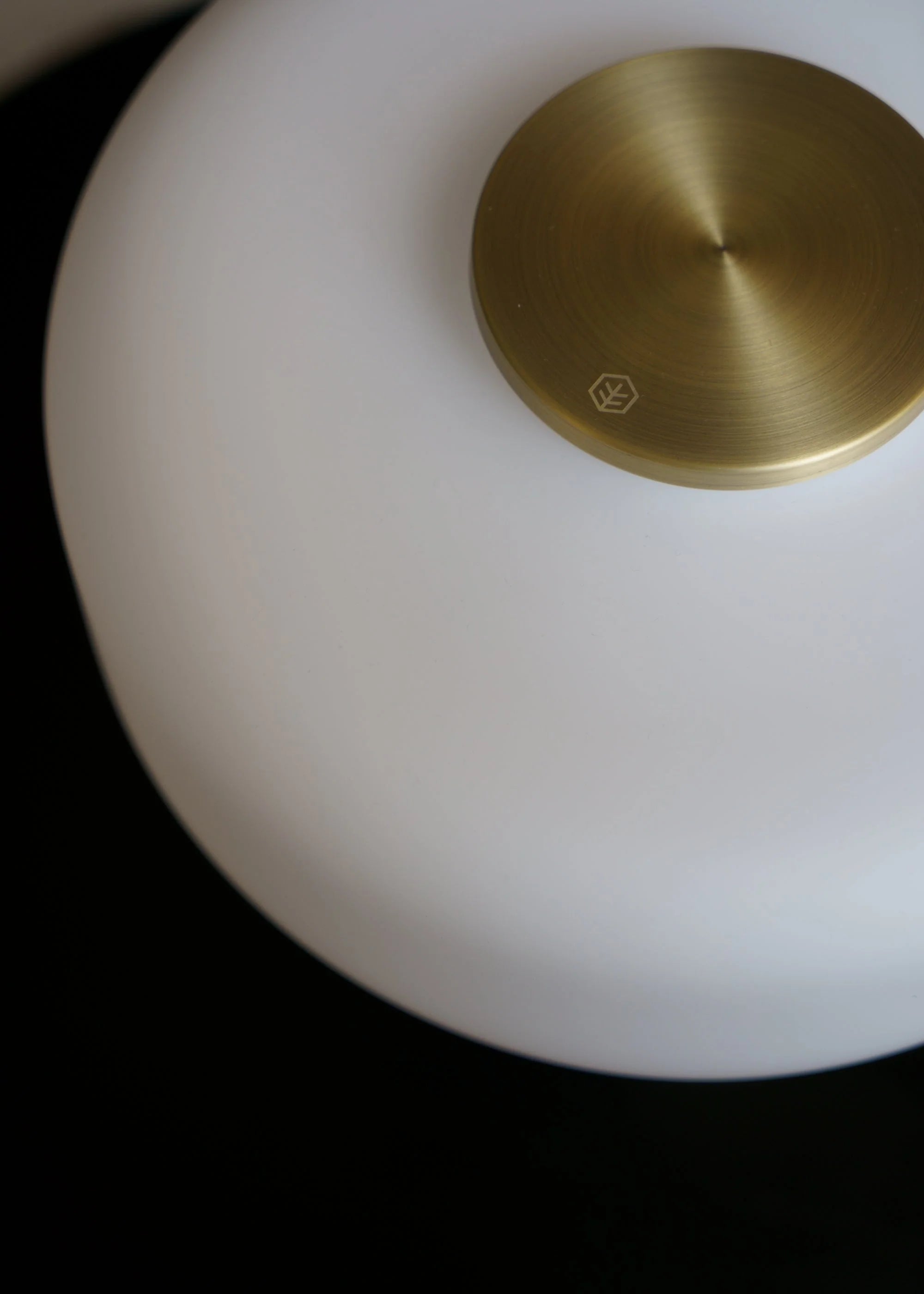 FONTE Table Lamp Brown Marble