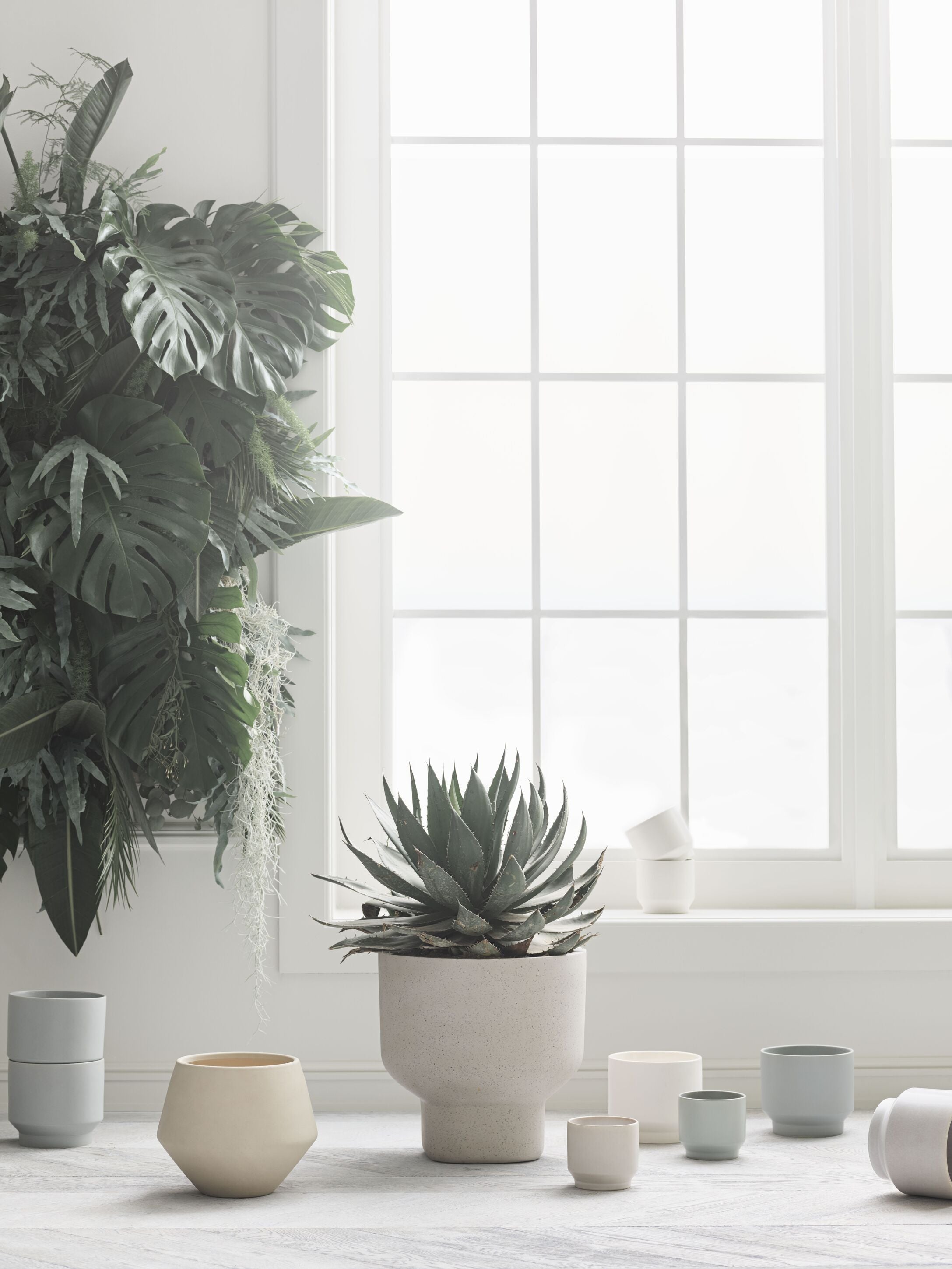 Donica GROVE kremowa ceramika