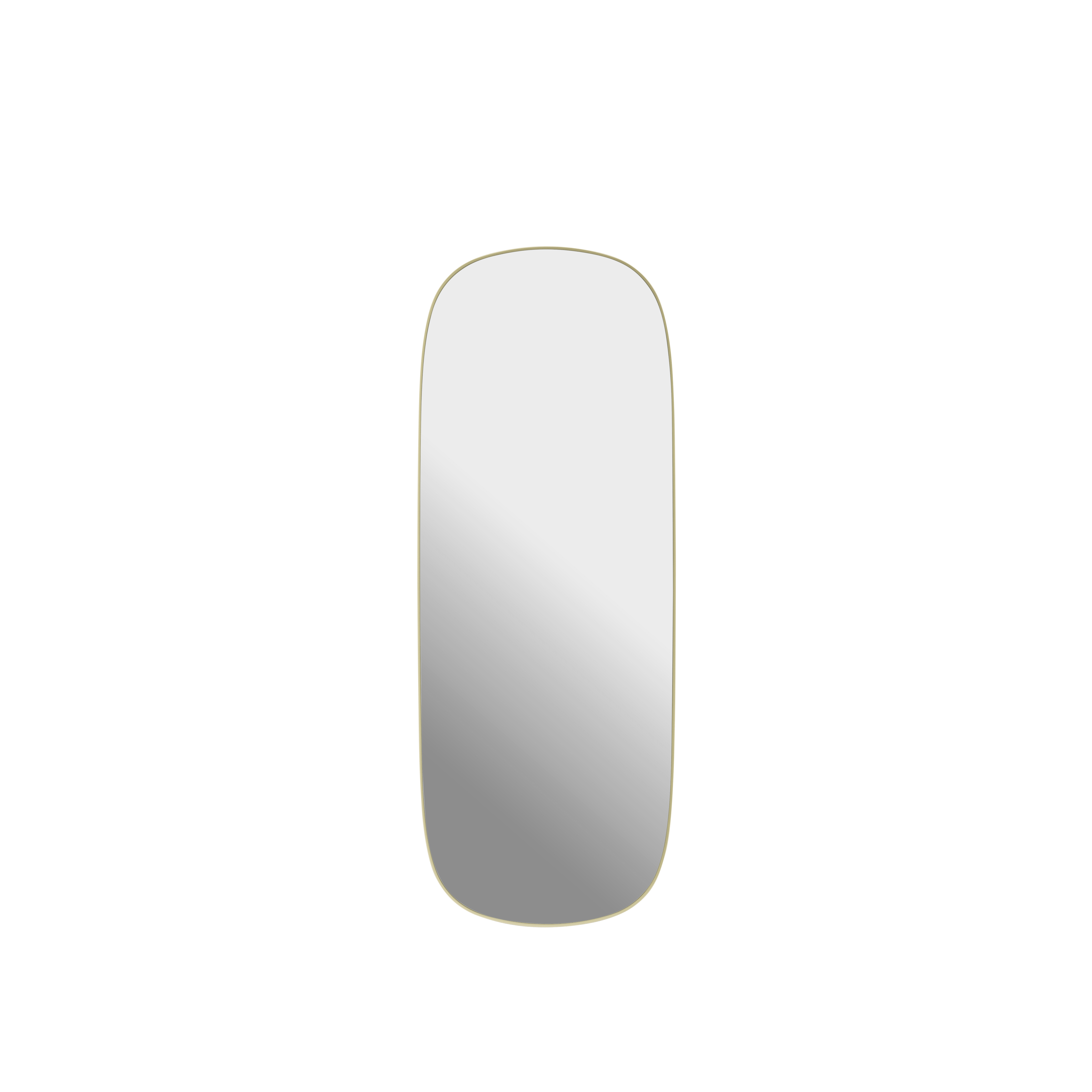 Lustro FRAMED jasně žlutá rám