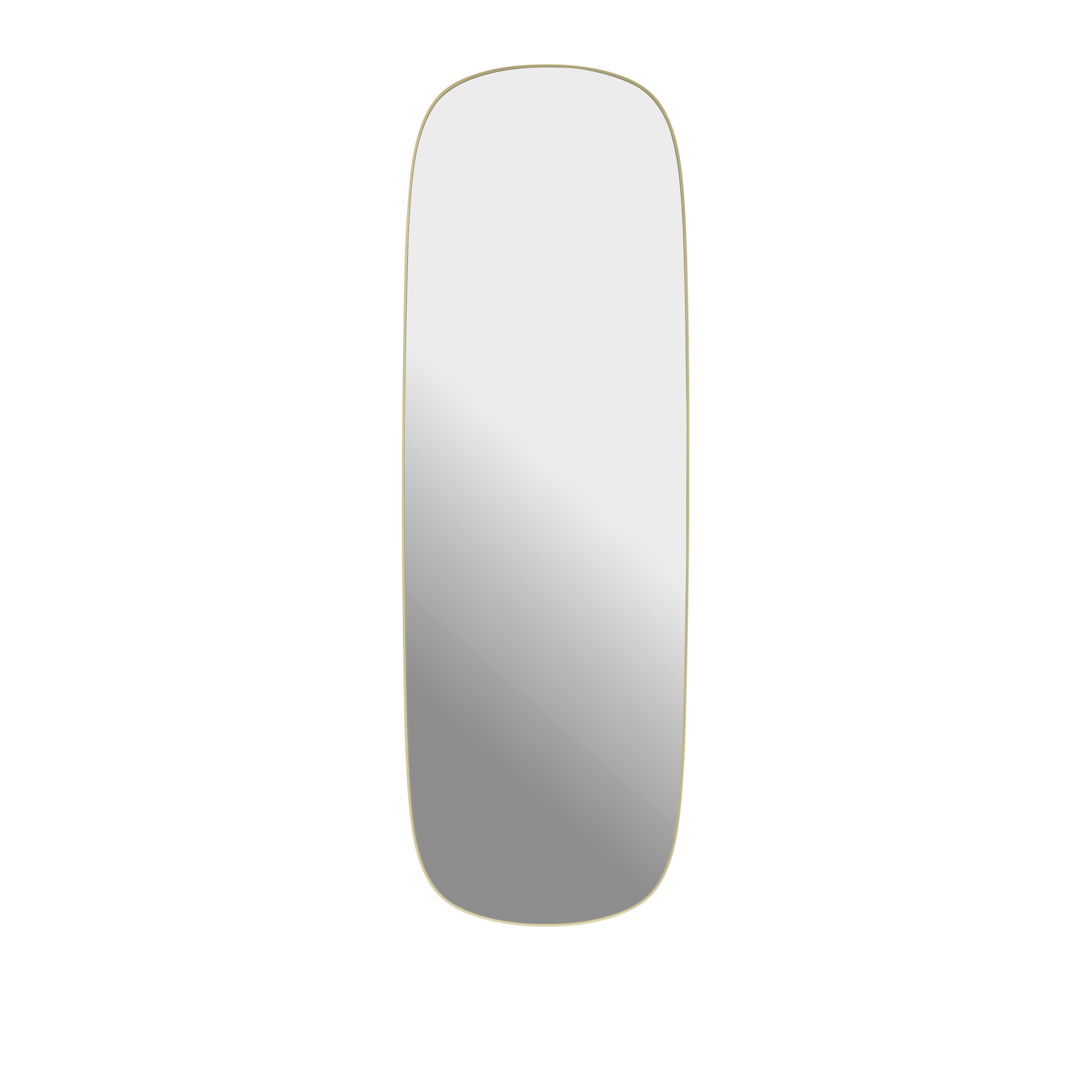 Lustro FRAMED jasně žlutá rám