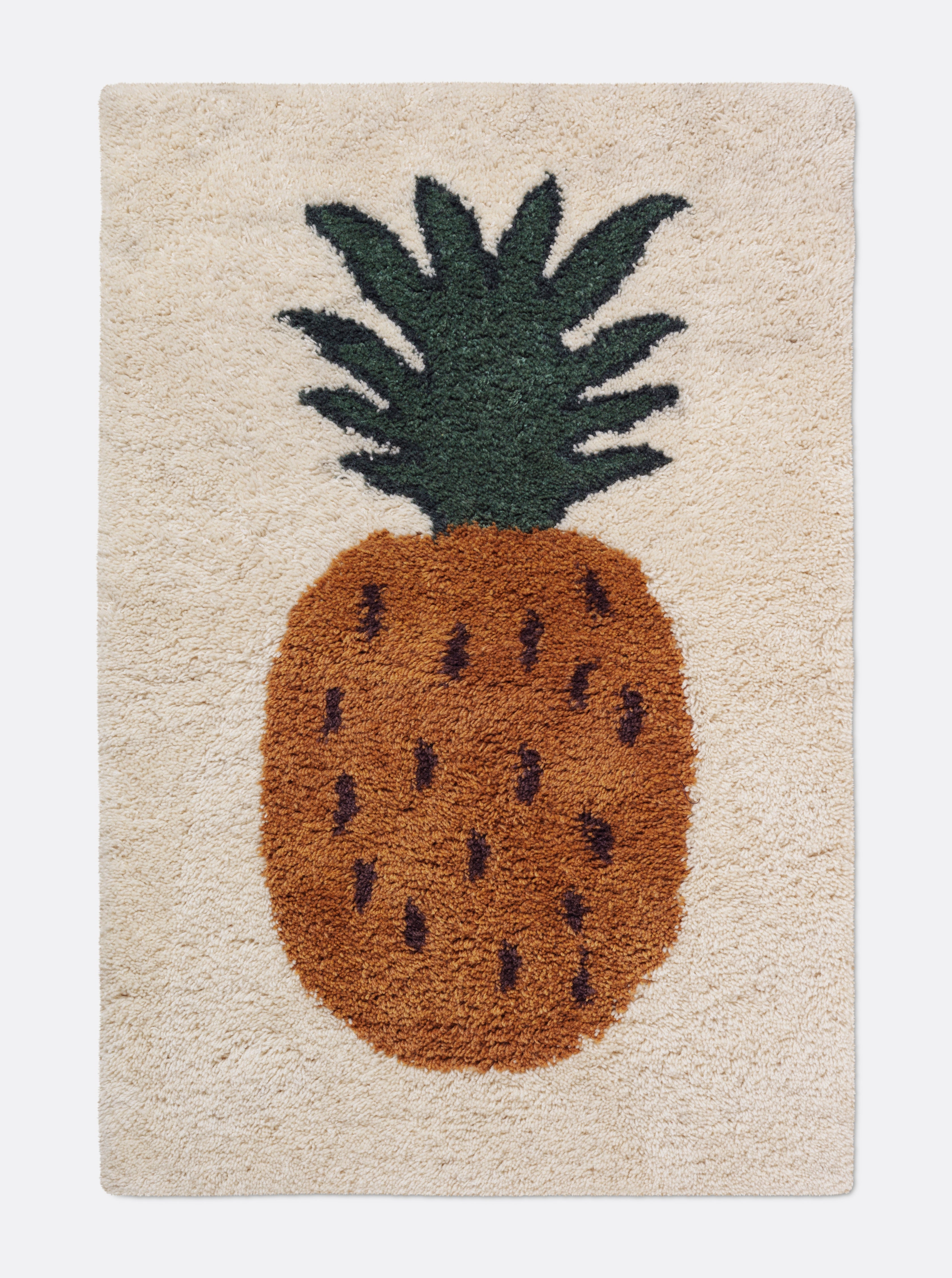 Children's rug FRUITICANA PINEAPPLE beige