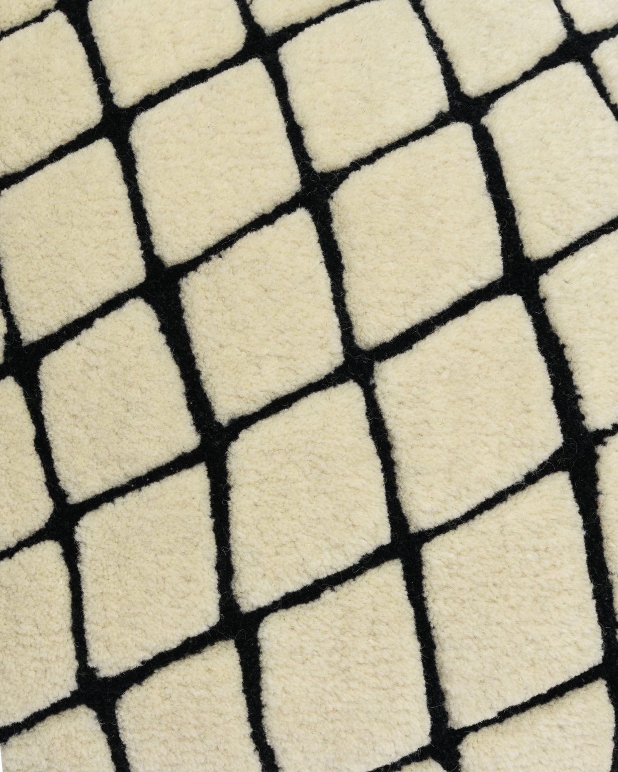 Decorative Pillow GRID Broken White