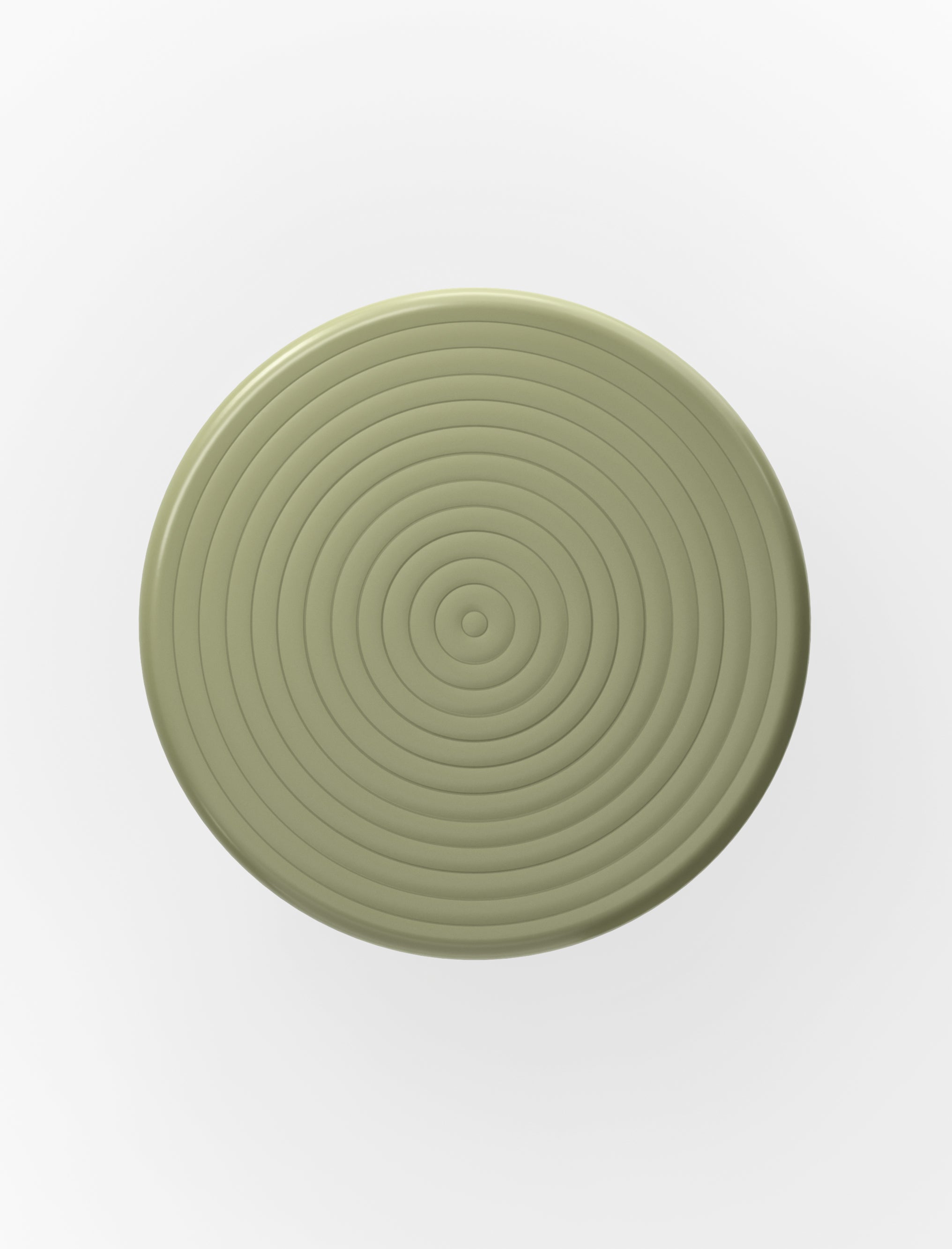 Zelený venkovní kulatý stůl GROOVE