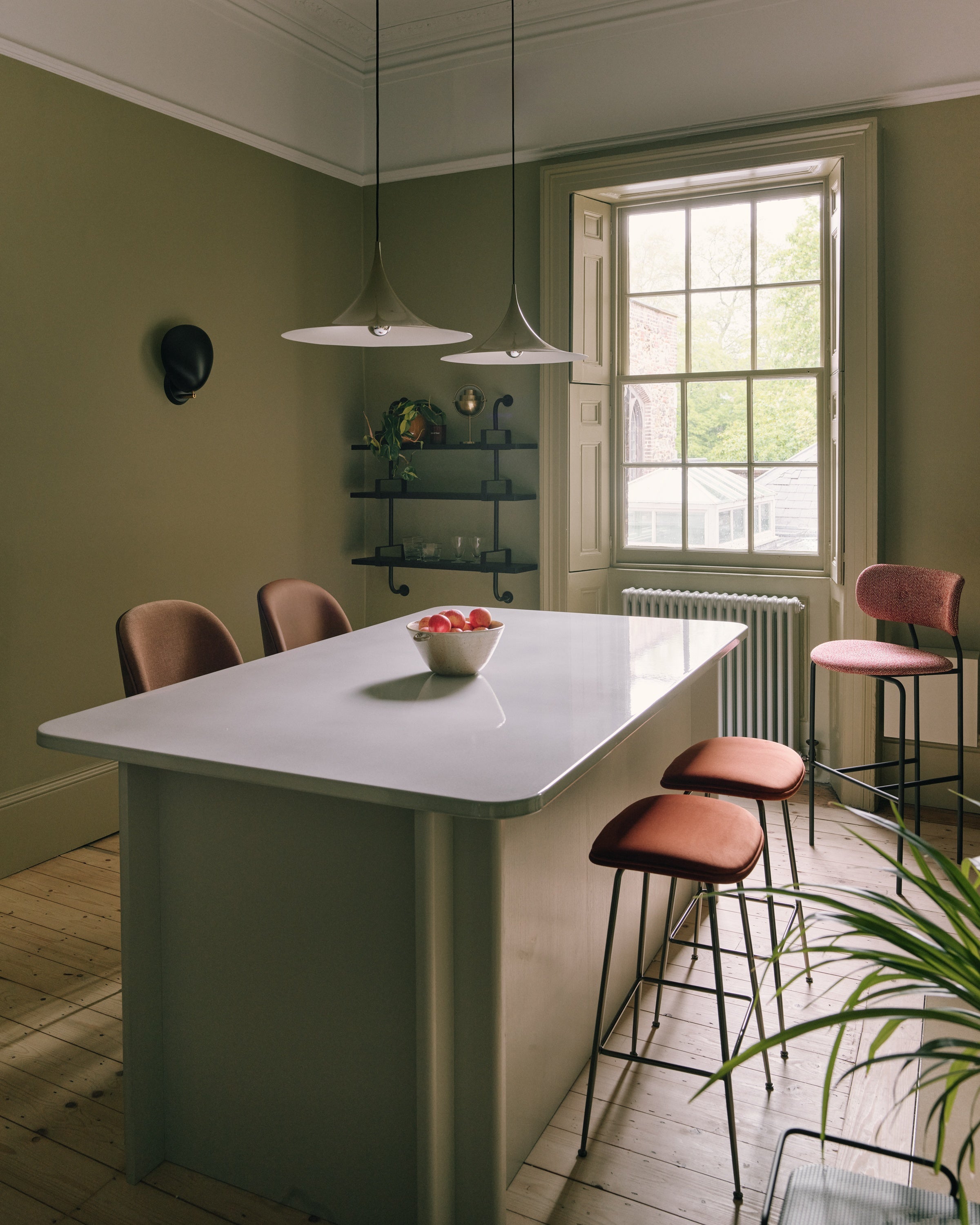 SEMI olive pendant lamp