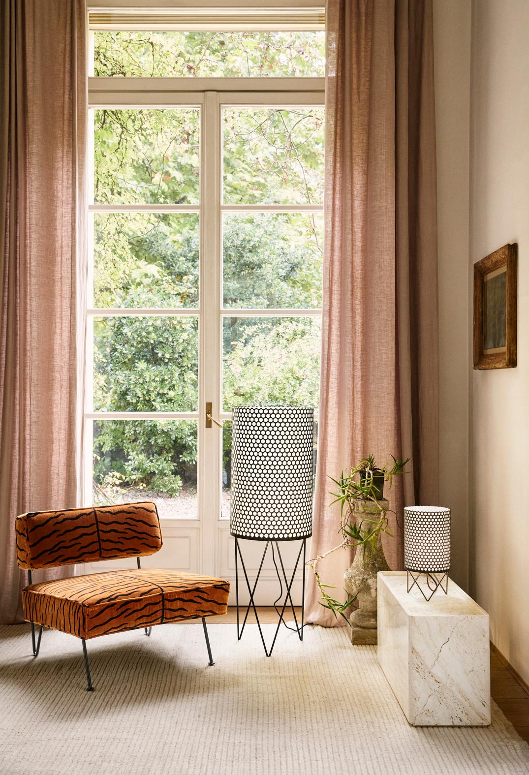 Stojací lampa PD2 bílá