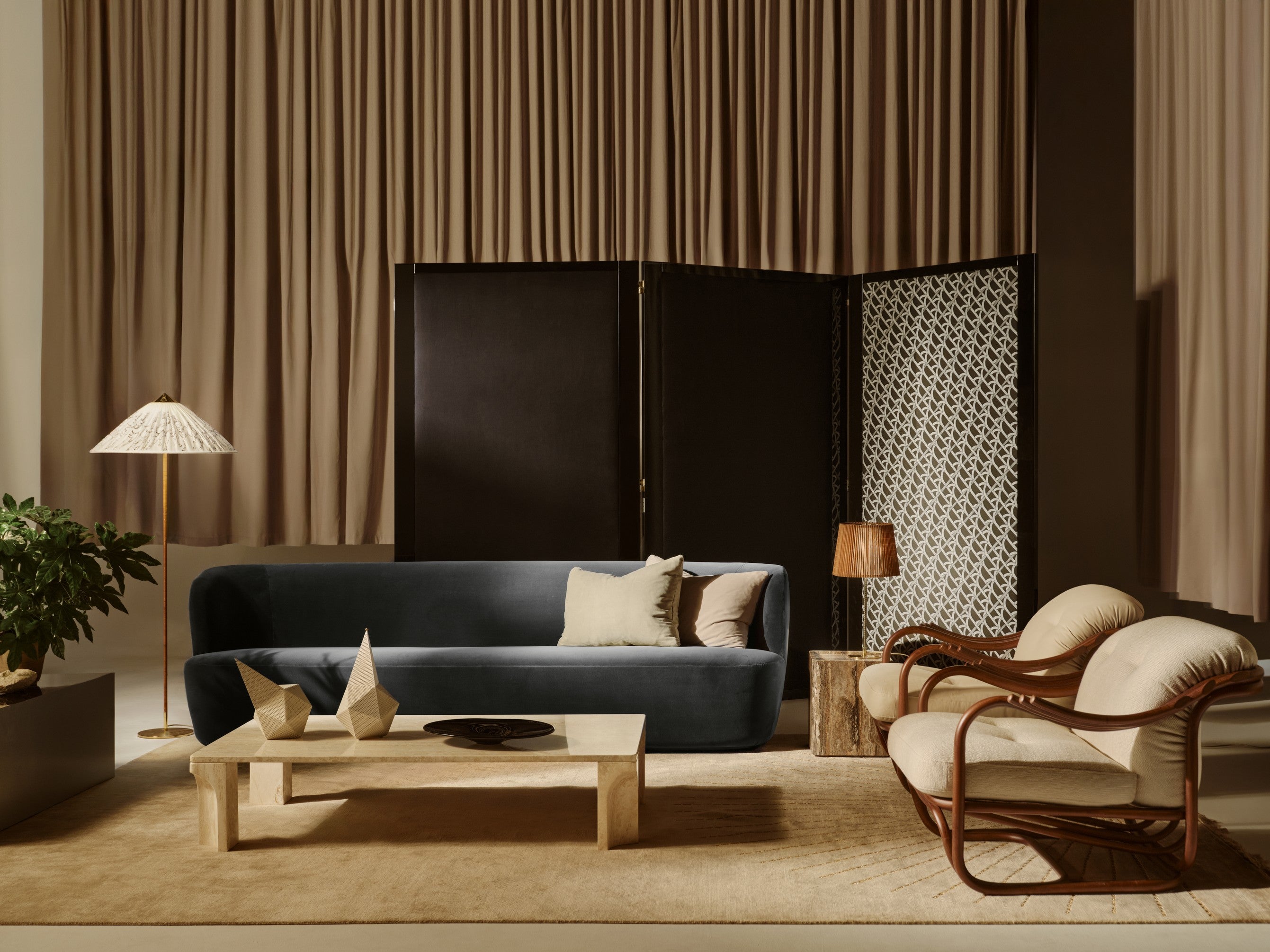 Křeslo POLTRONA TRIA čalouněné