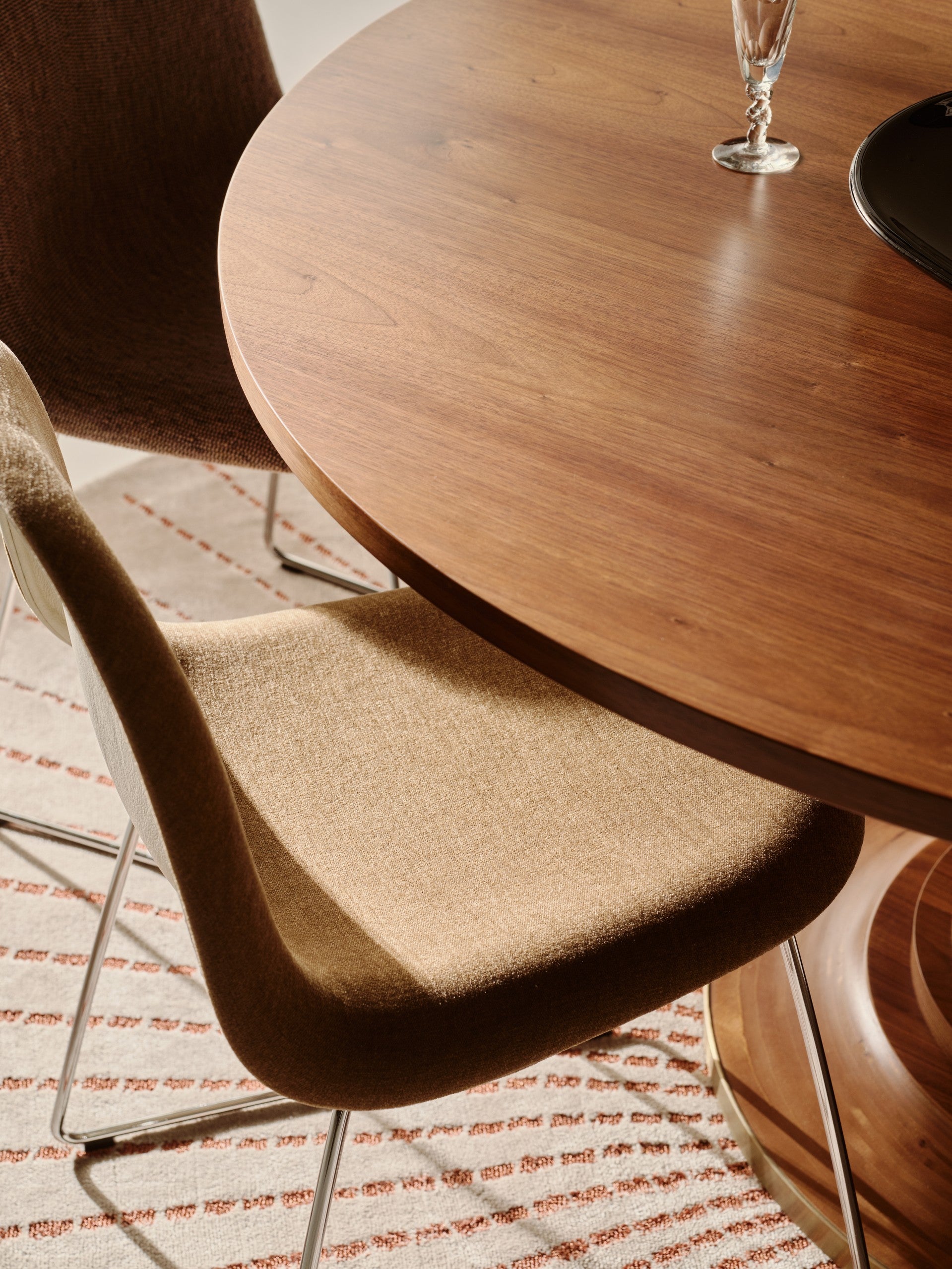 GUBI 3D Chair walnut wood