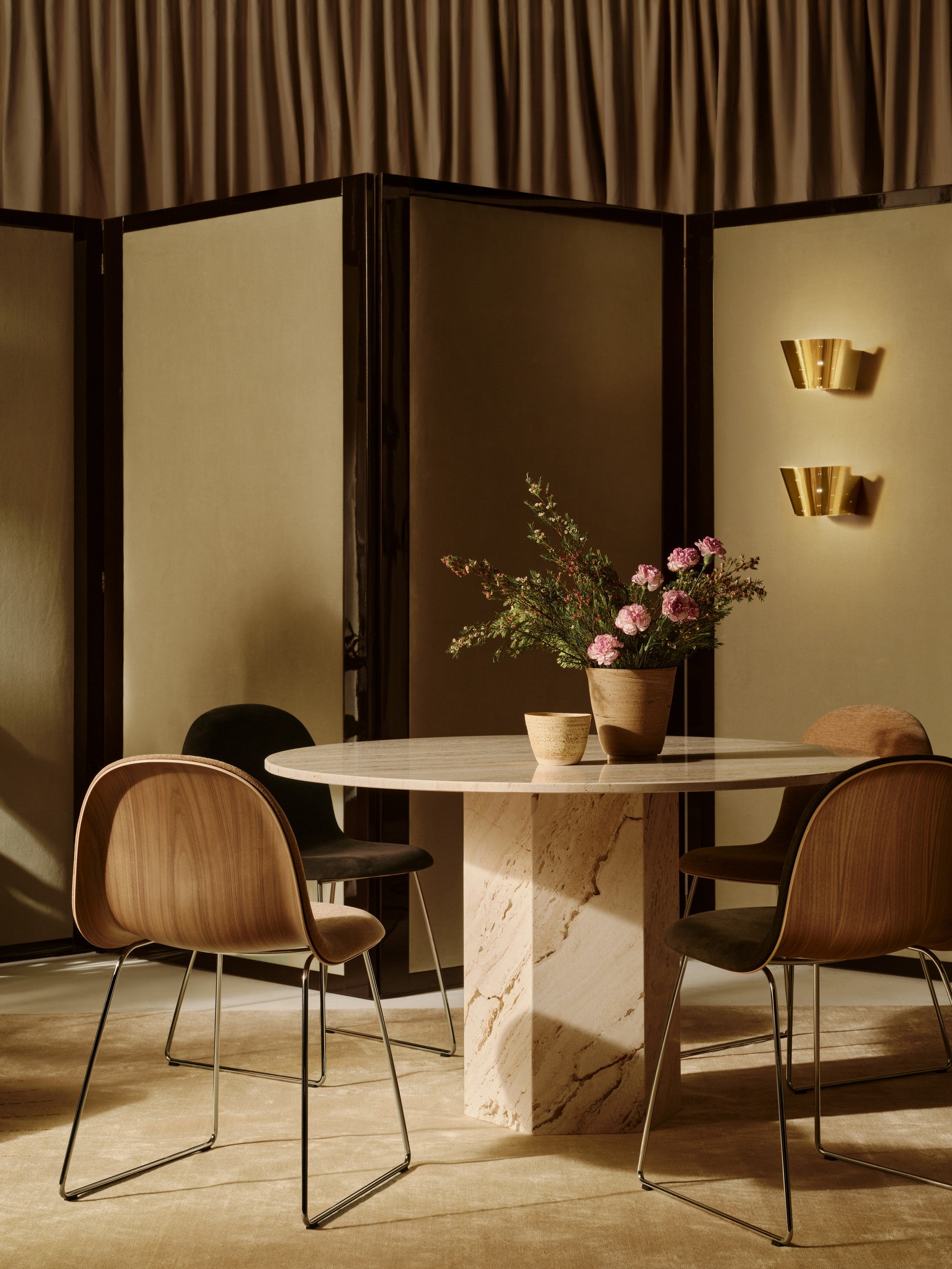 Wall lamp 9464 polished brass