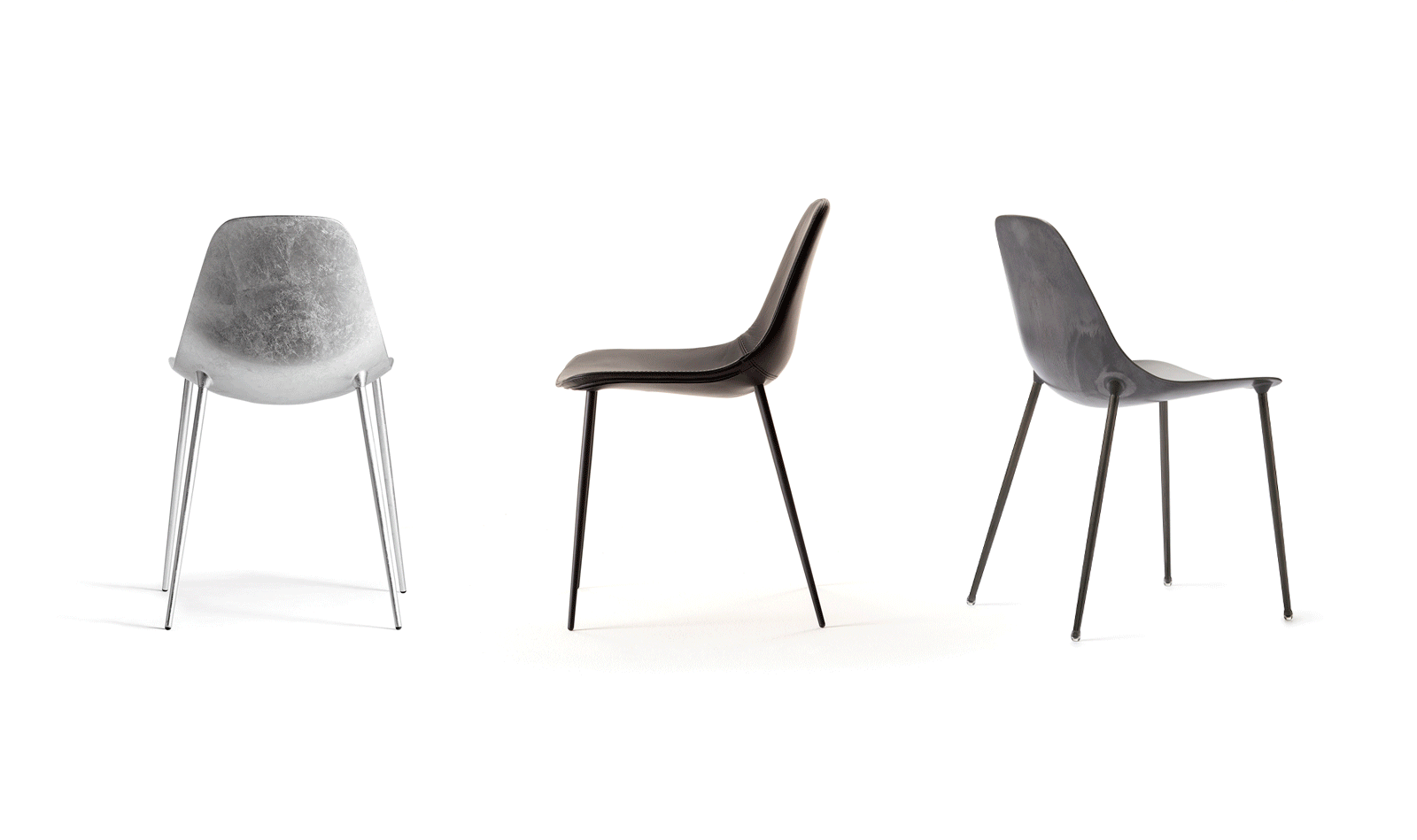 MAMMAMIA Chair polished aluminum