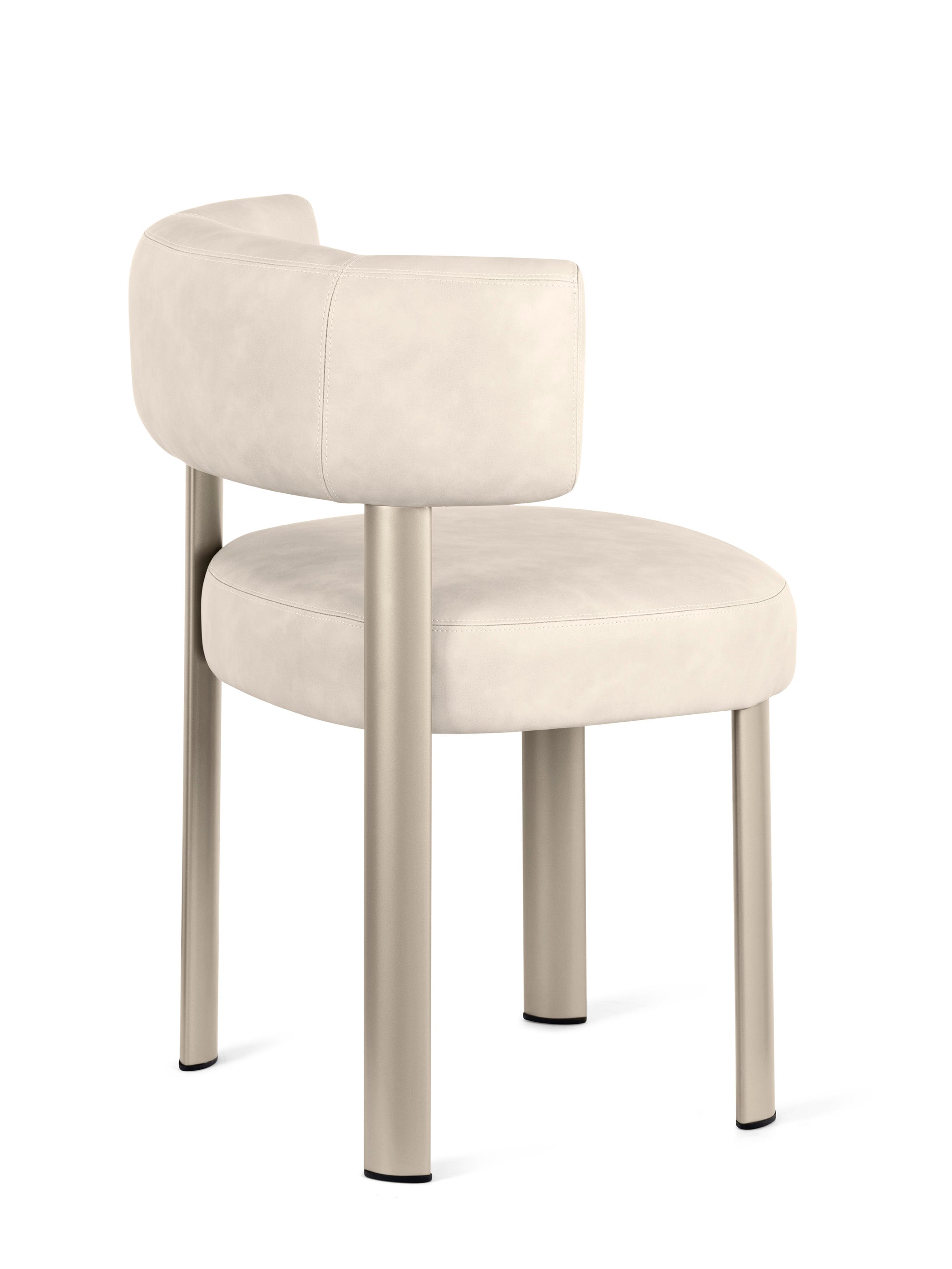 Čalouněné křeslo GLEN s béžovým podstavcem