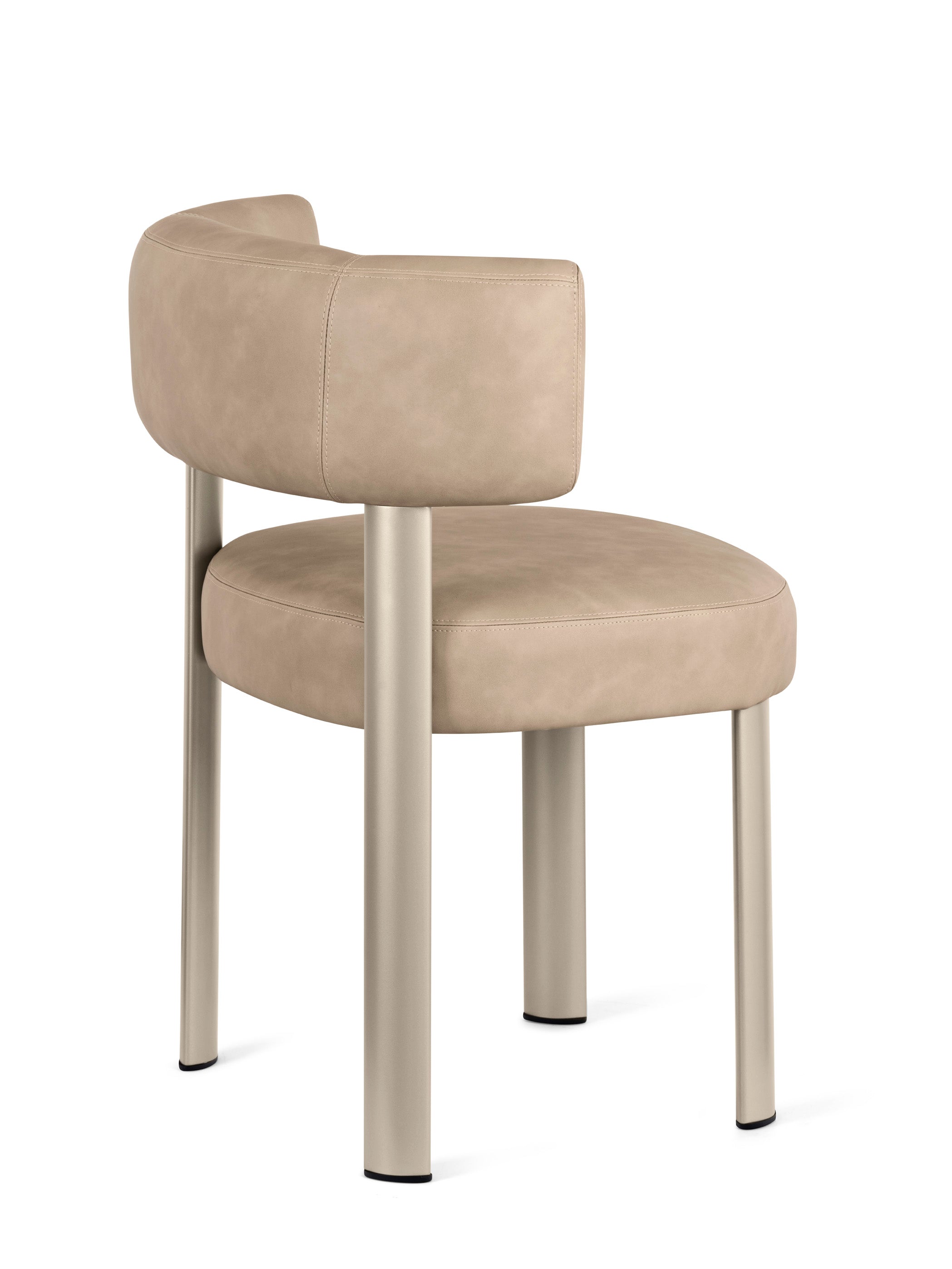 Čalouněné křeslo GLEN s béžovým podstavcem