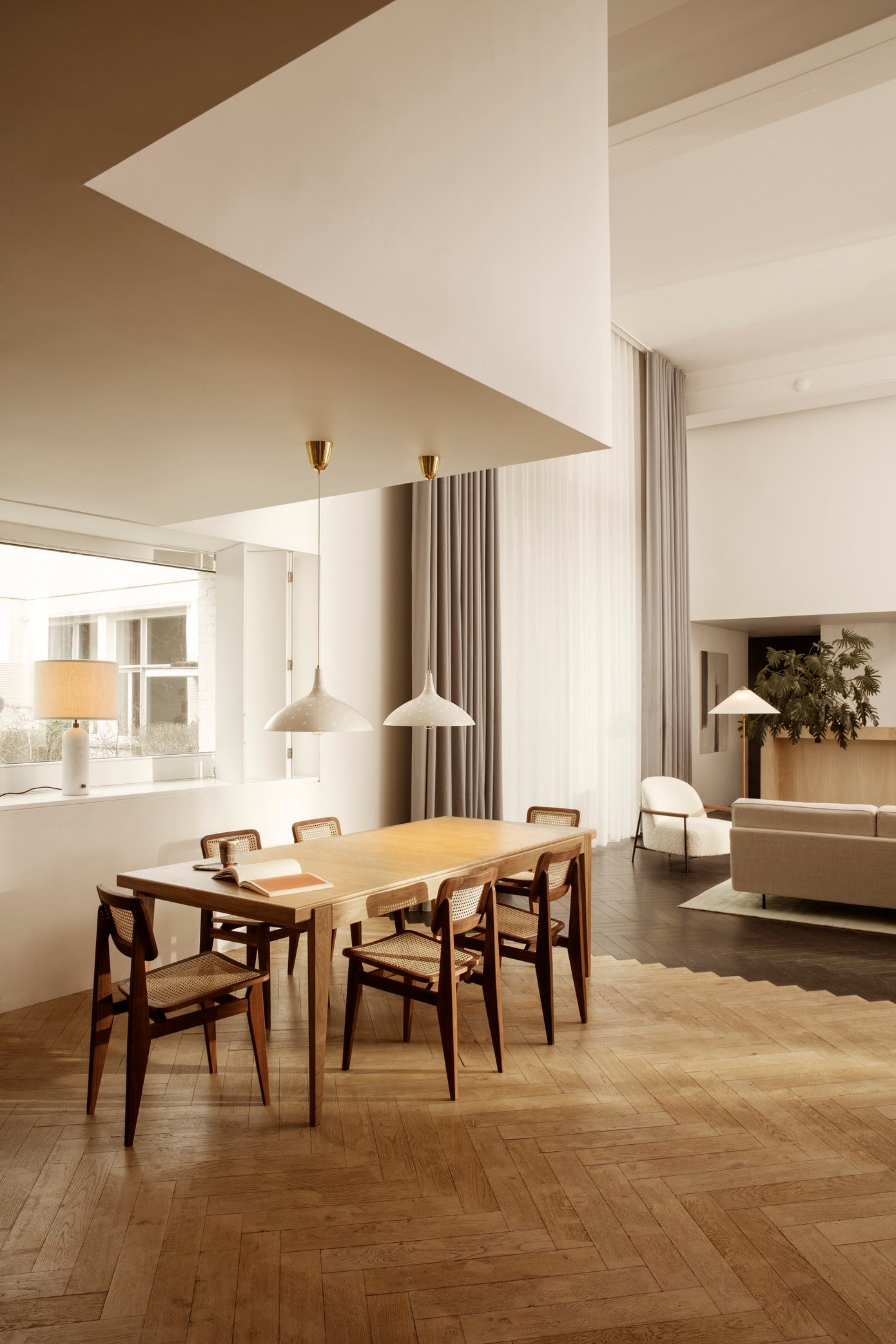 Závěsné svítidlo 1965 zlaté