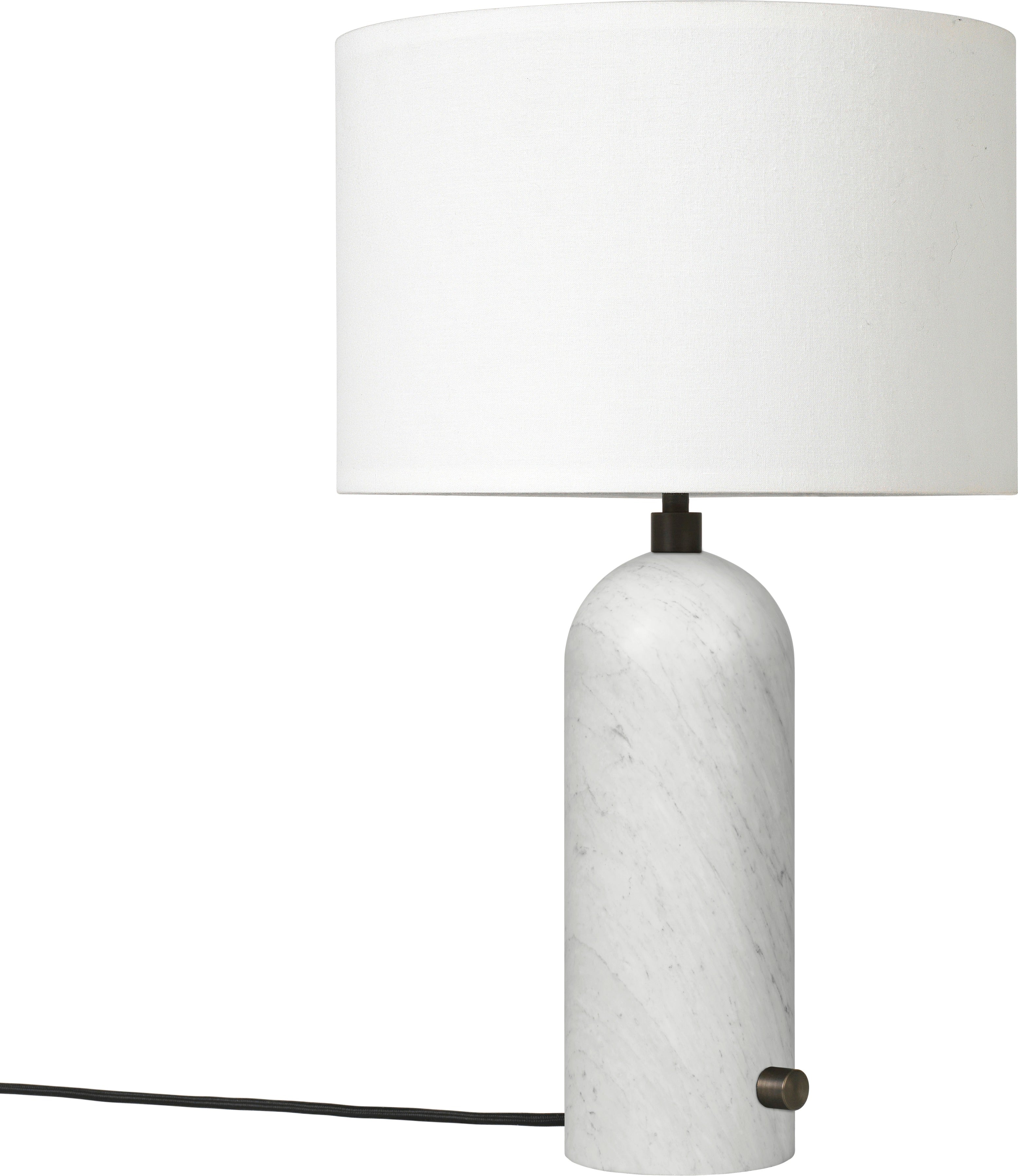 GRAVITY Table Lamp White Marble