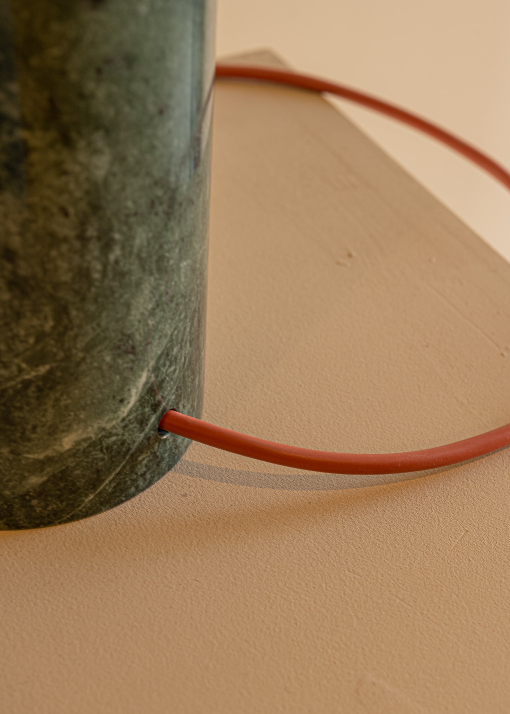 Stolní lampa PURA KELO zelený mramor