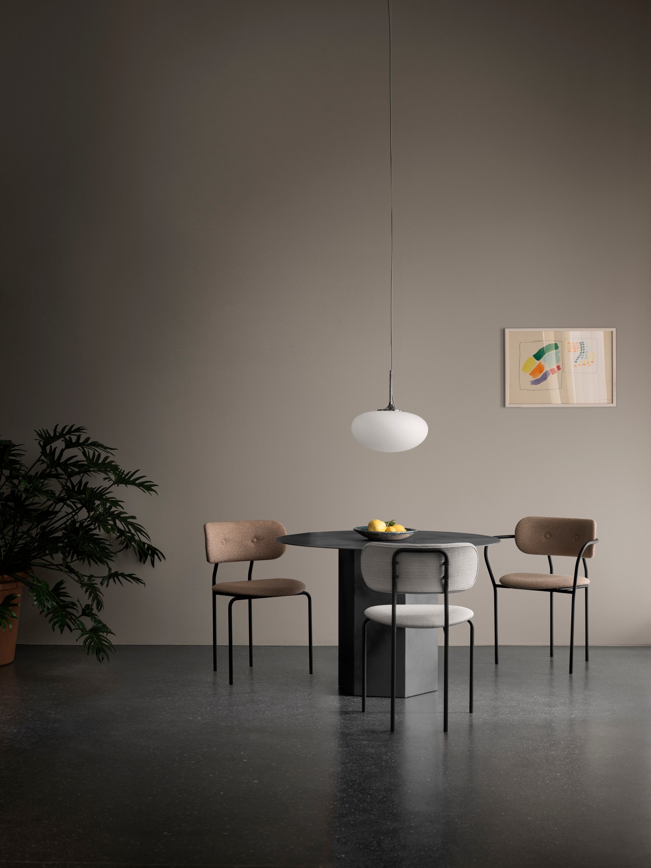 EPIC Round Table Graphite Steel