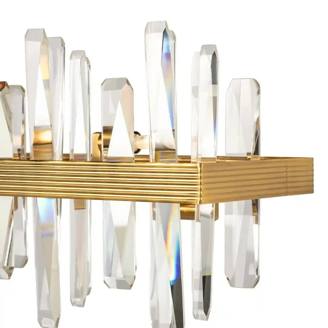BRIGET gold chandelier