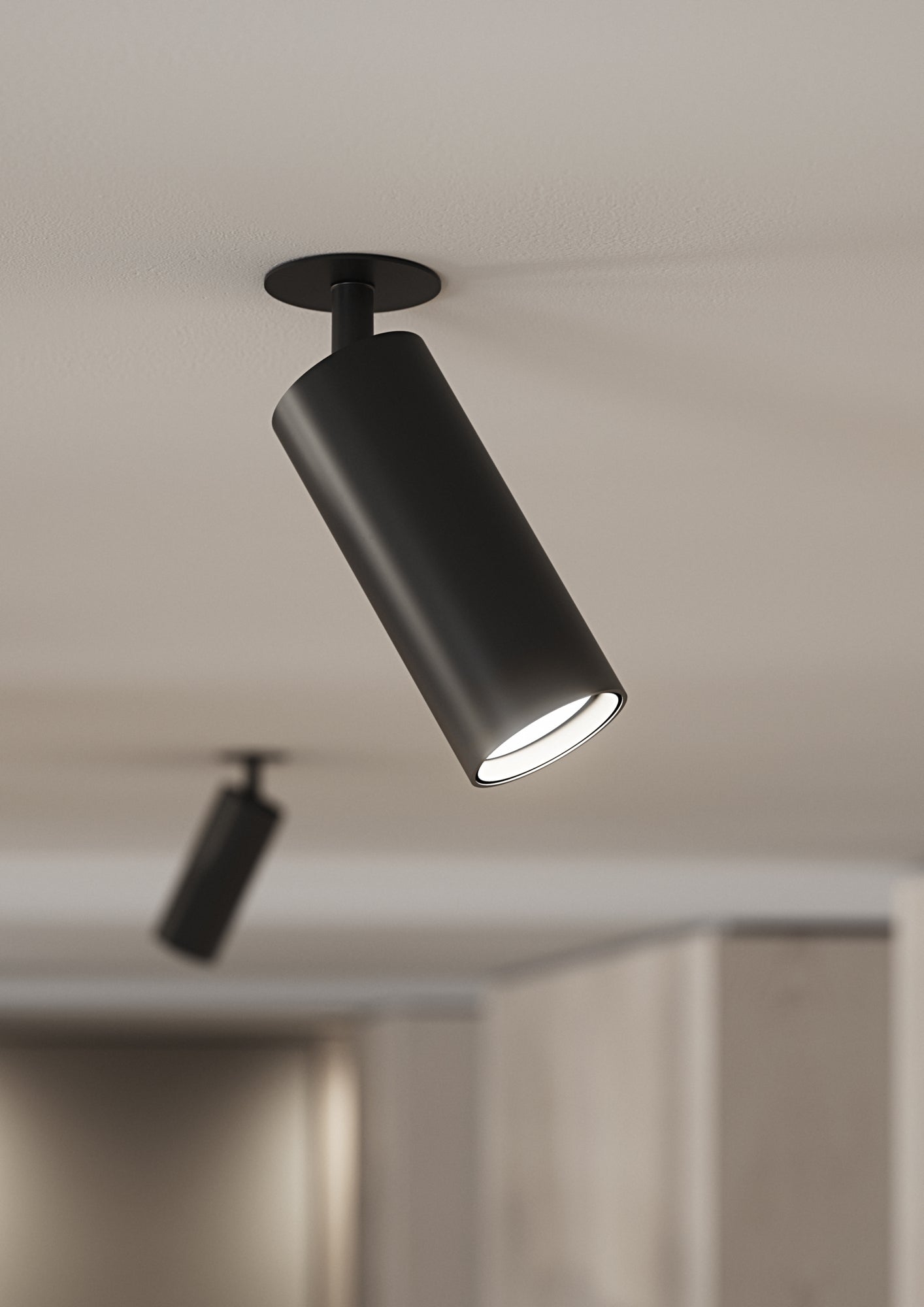 Reflector LP 051 SURFACE black