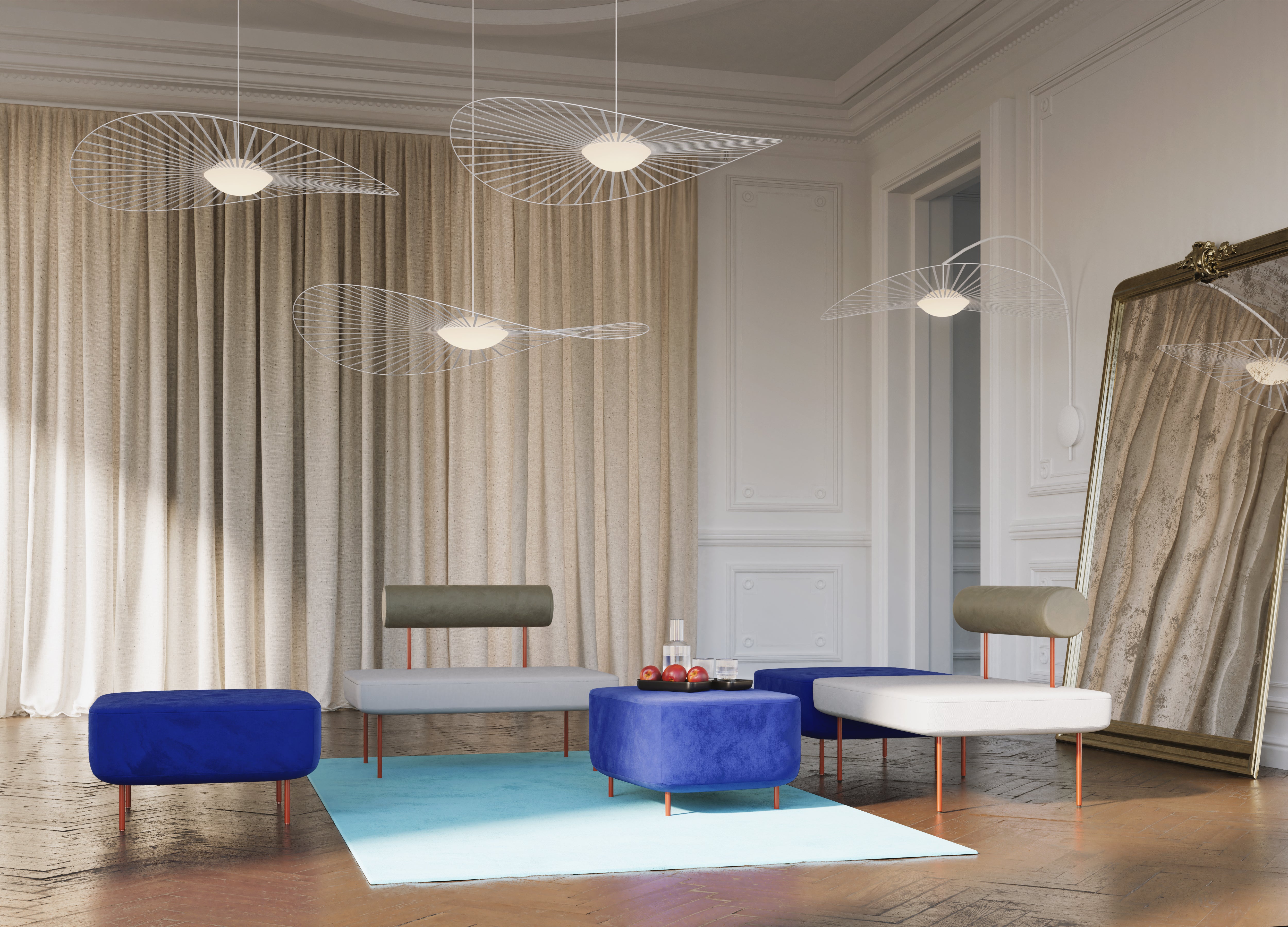 VERTIGO NOVA pendant lamp white