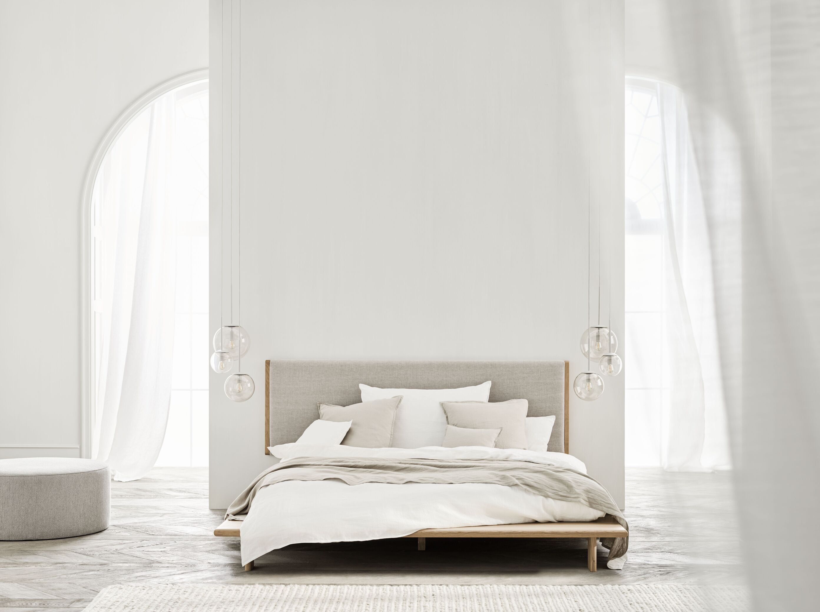 Polštář PLOVER světle šedý