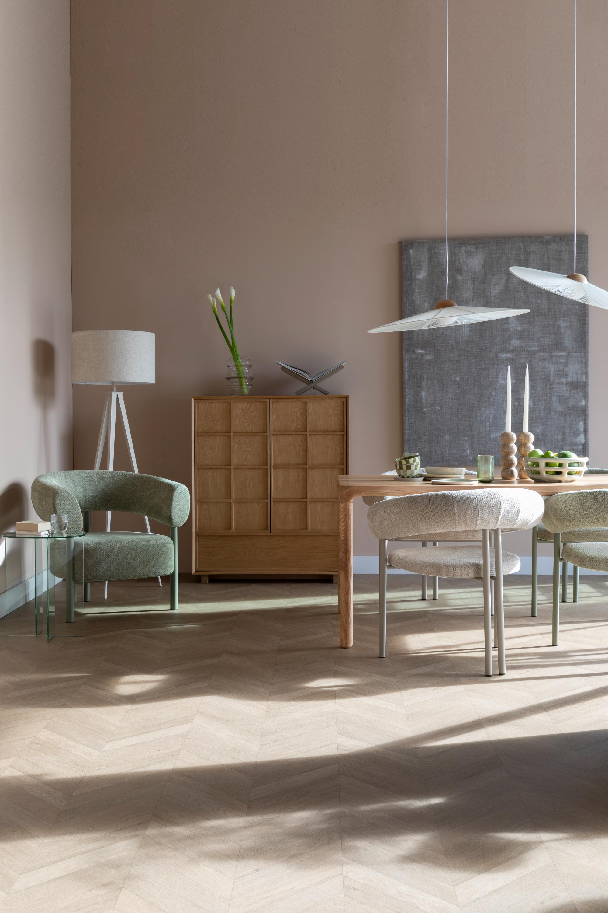 HEELS Armchair in Beige