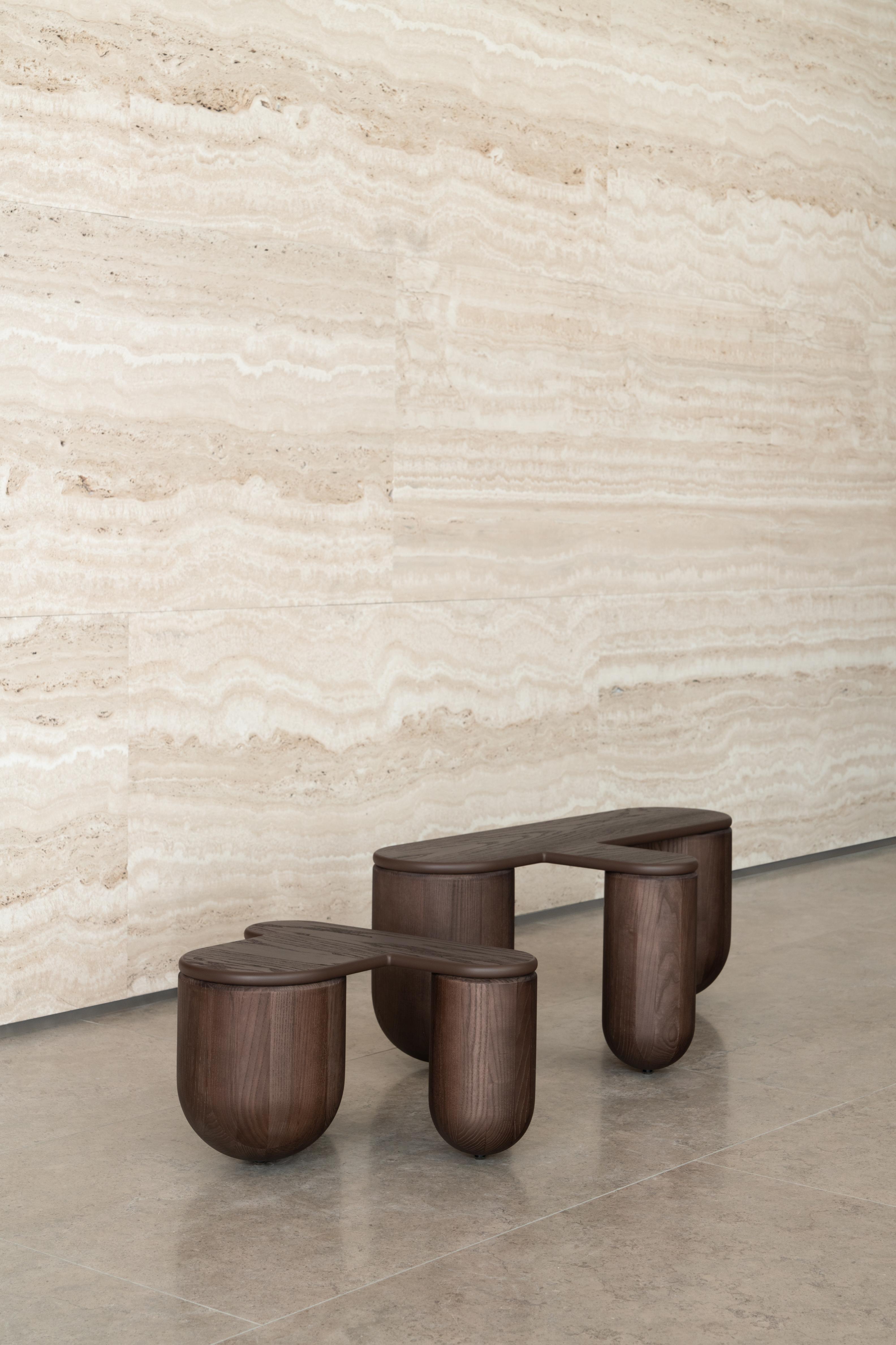 HELLO 3 Ash Wood Coffee Table