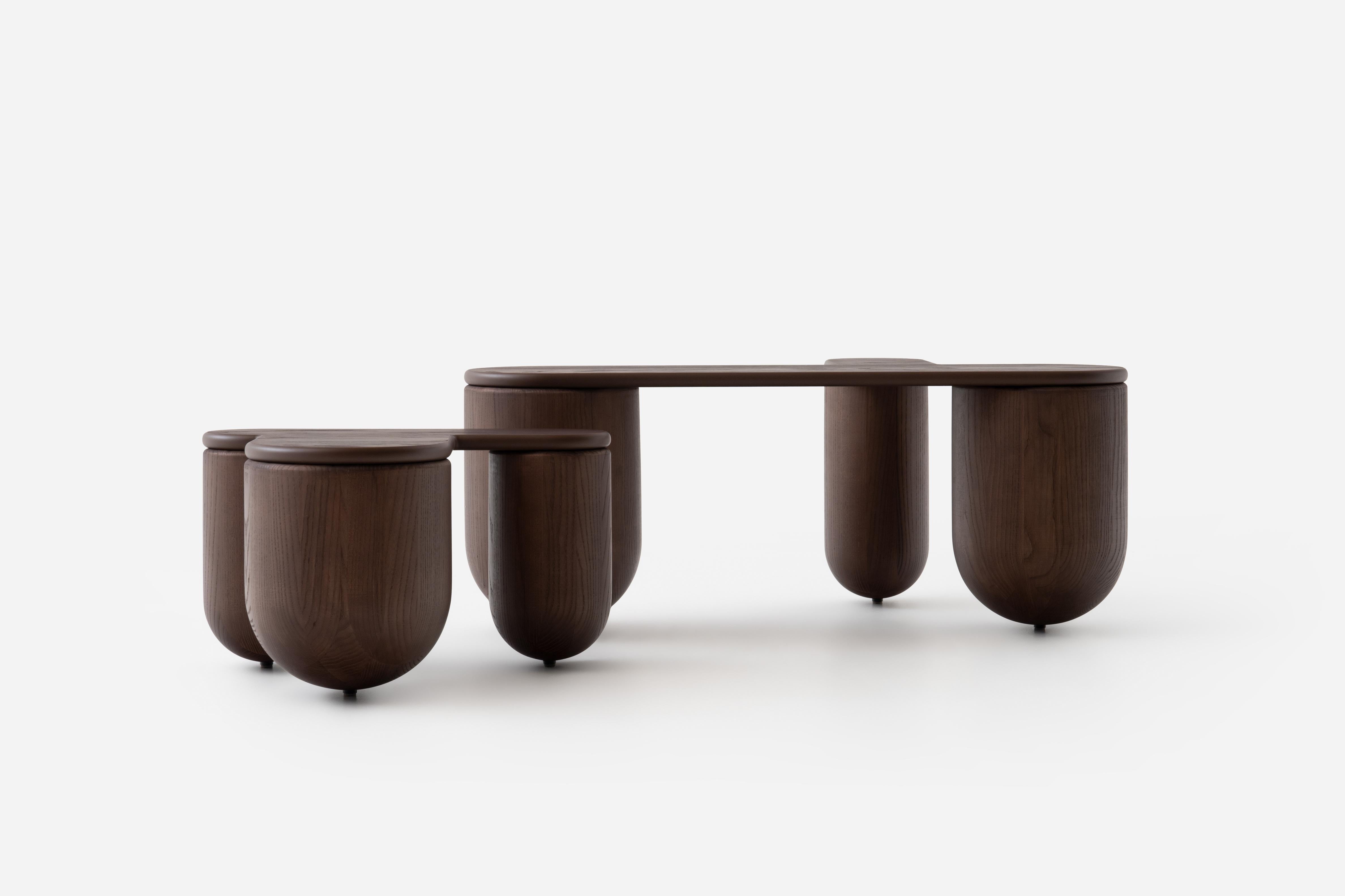 HELLO 3 Ash Wood Coffee Table