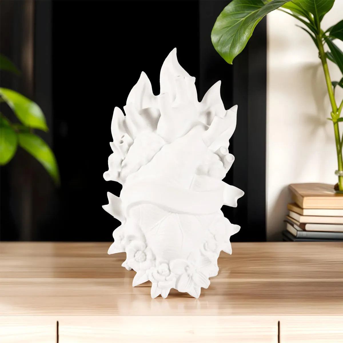 Holy Love in Bloom porcelain vase