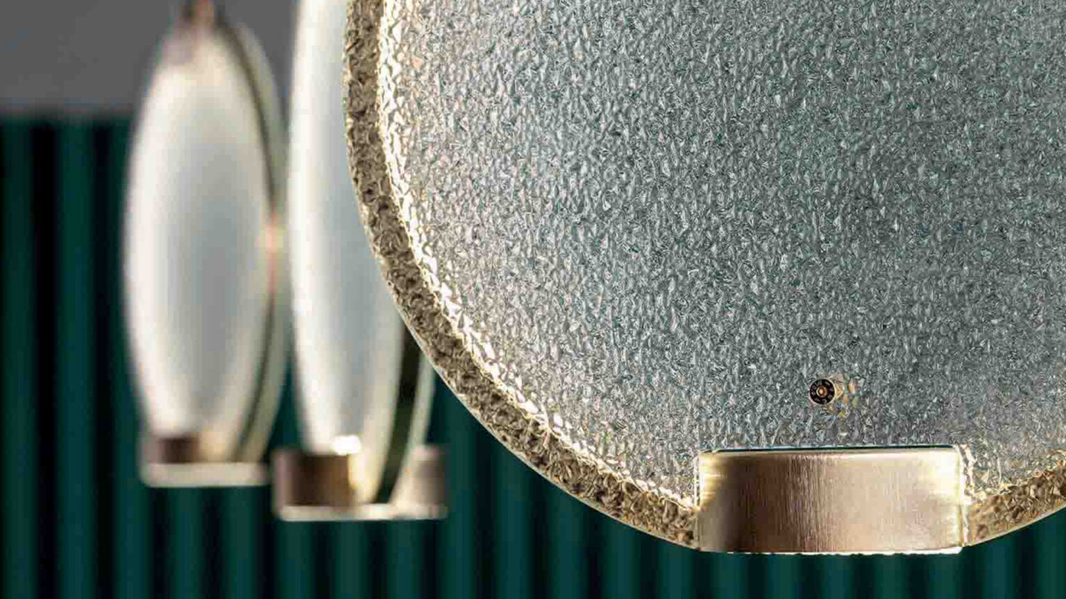 Pendant lamp HORO S1 brushed brass