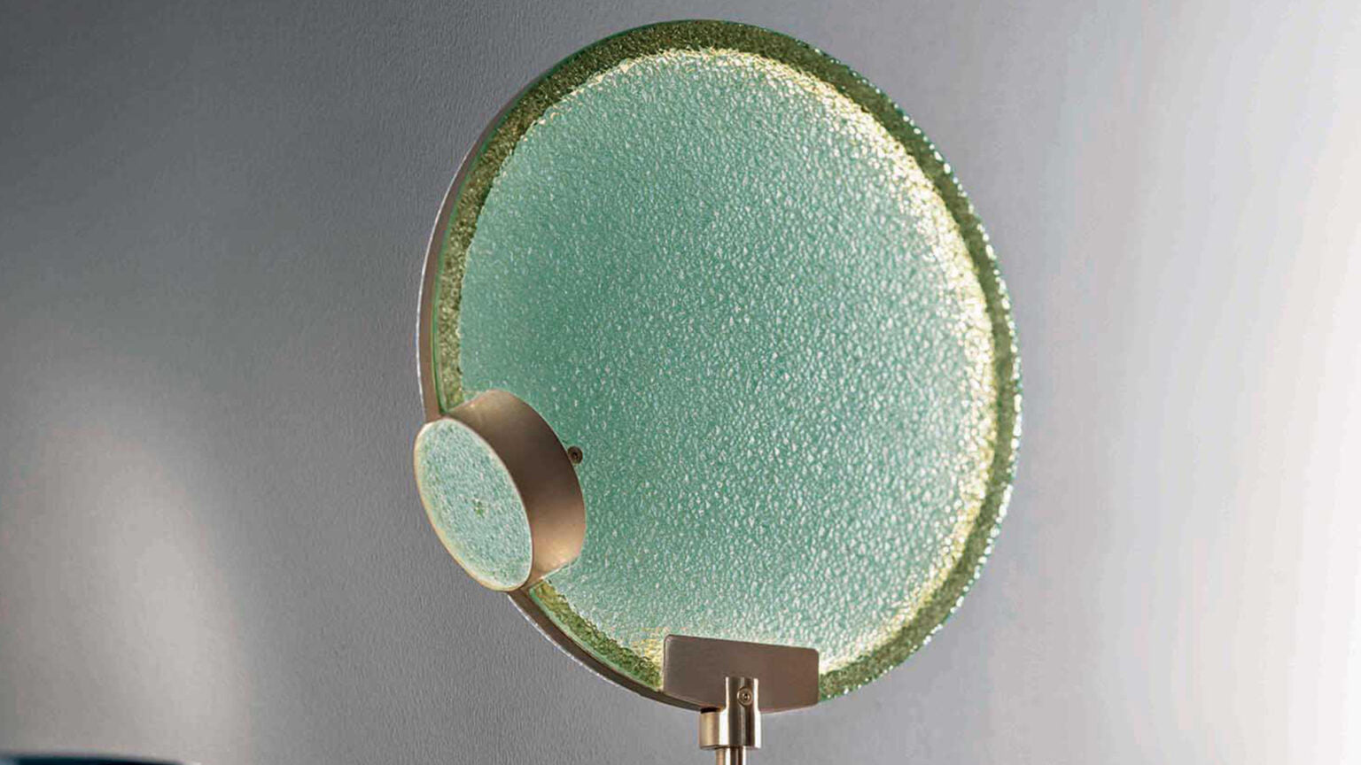 Lampa stołowa HORO TL szczotkowany mosiądz